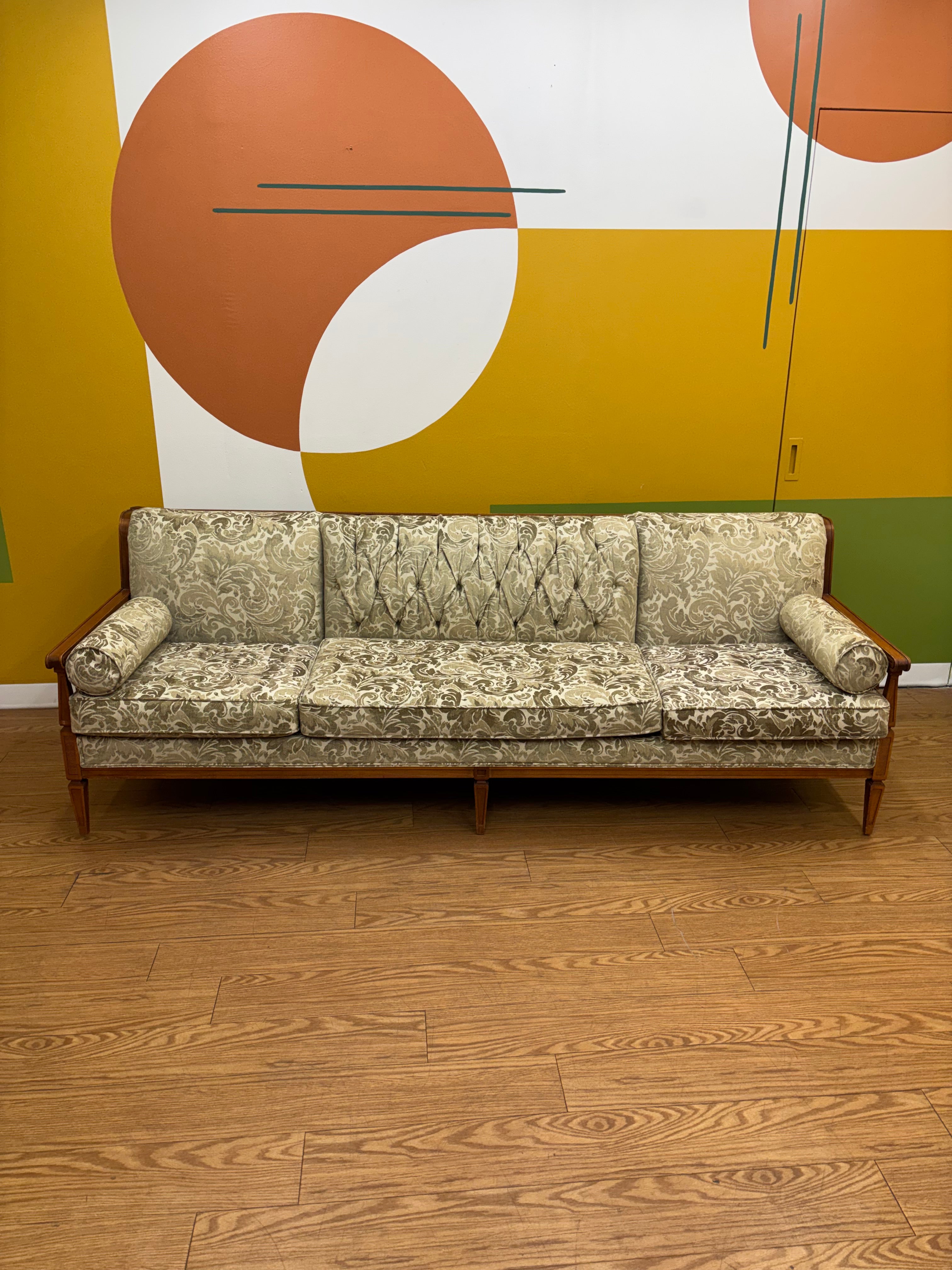 Wood Frame Sofa