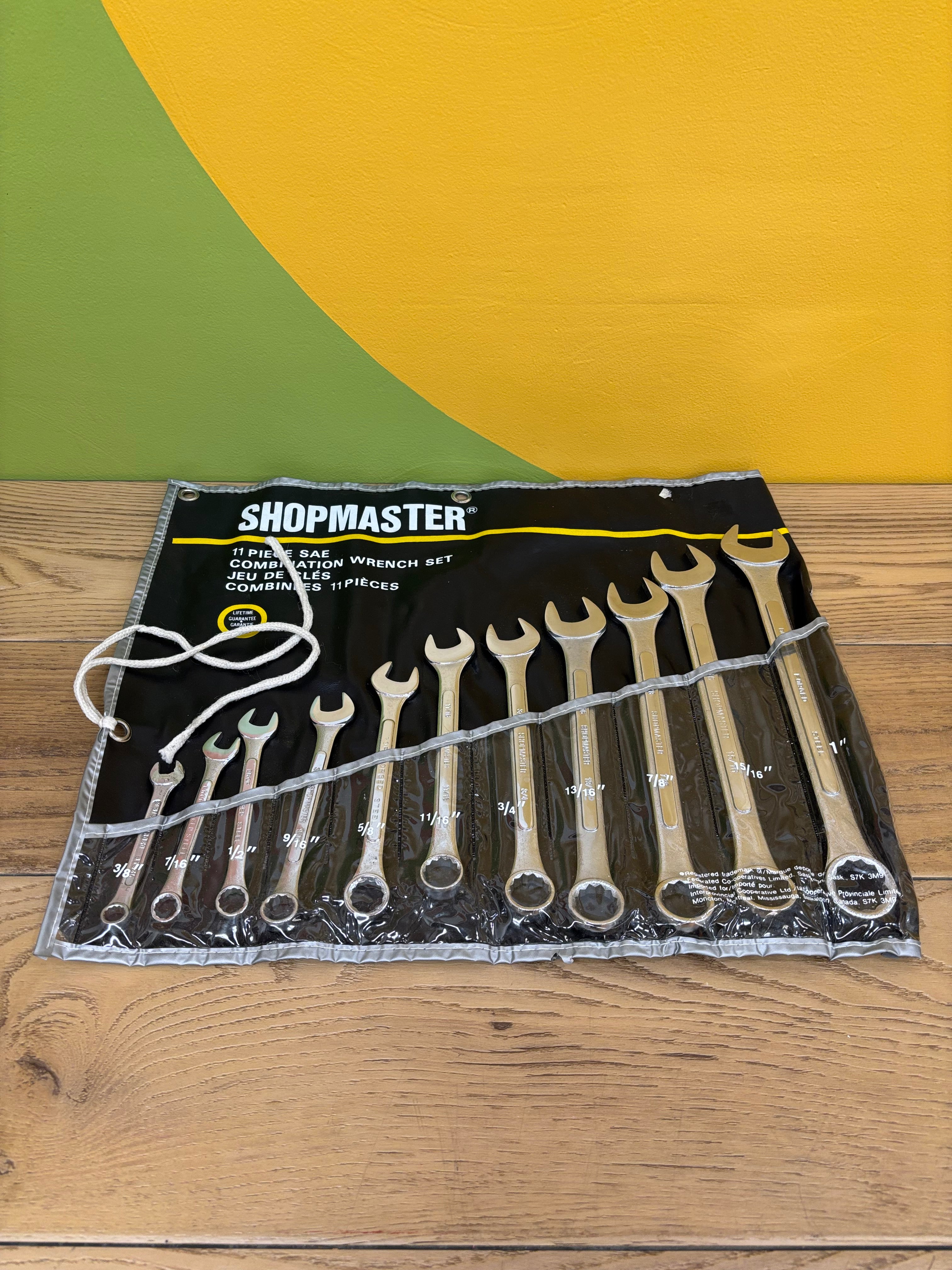Shopmaster 11-Piece Wrench Set