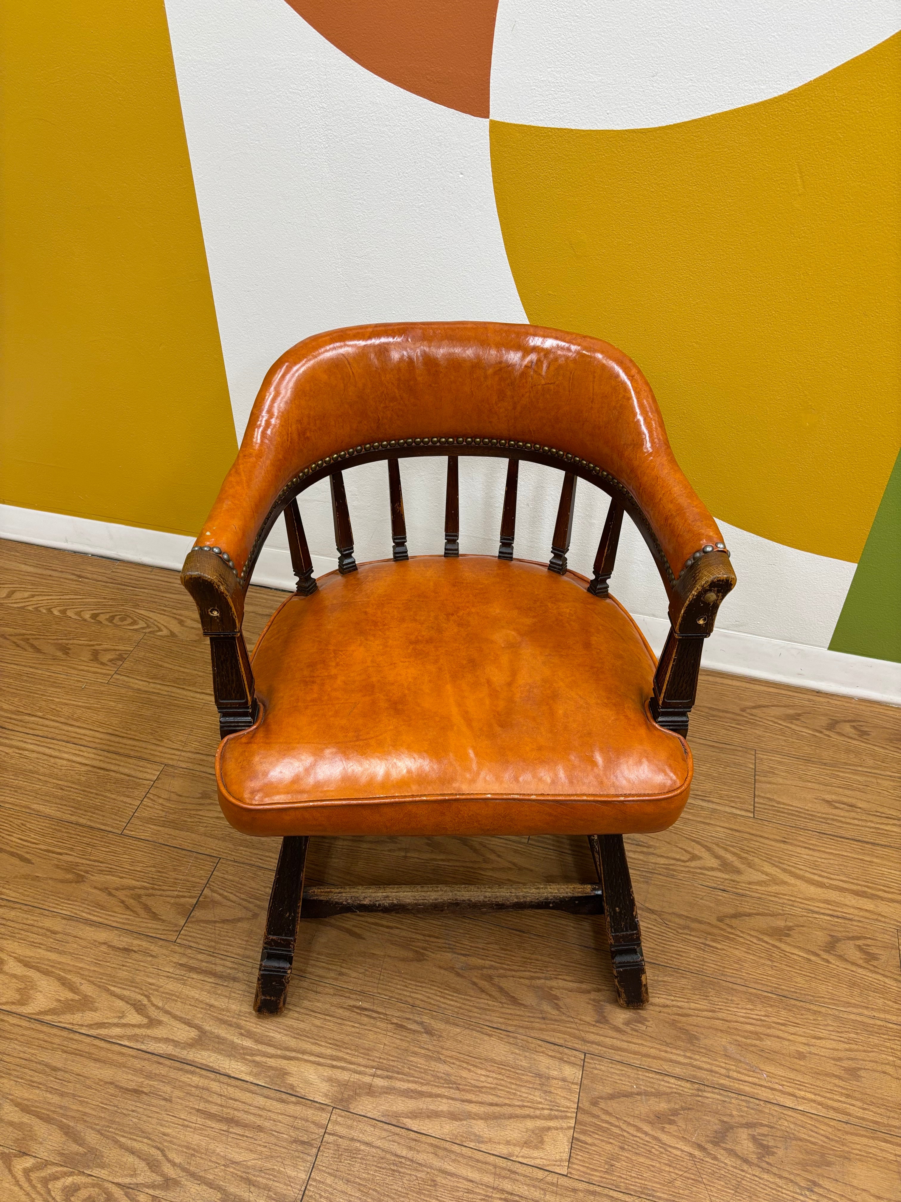 Orange Accent Chair
