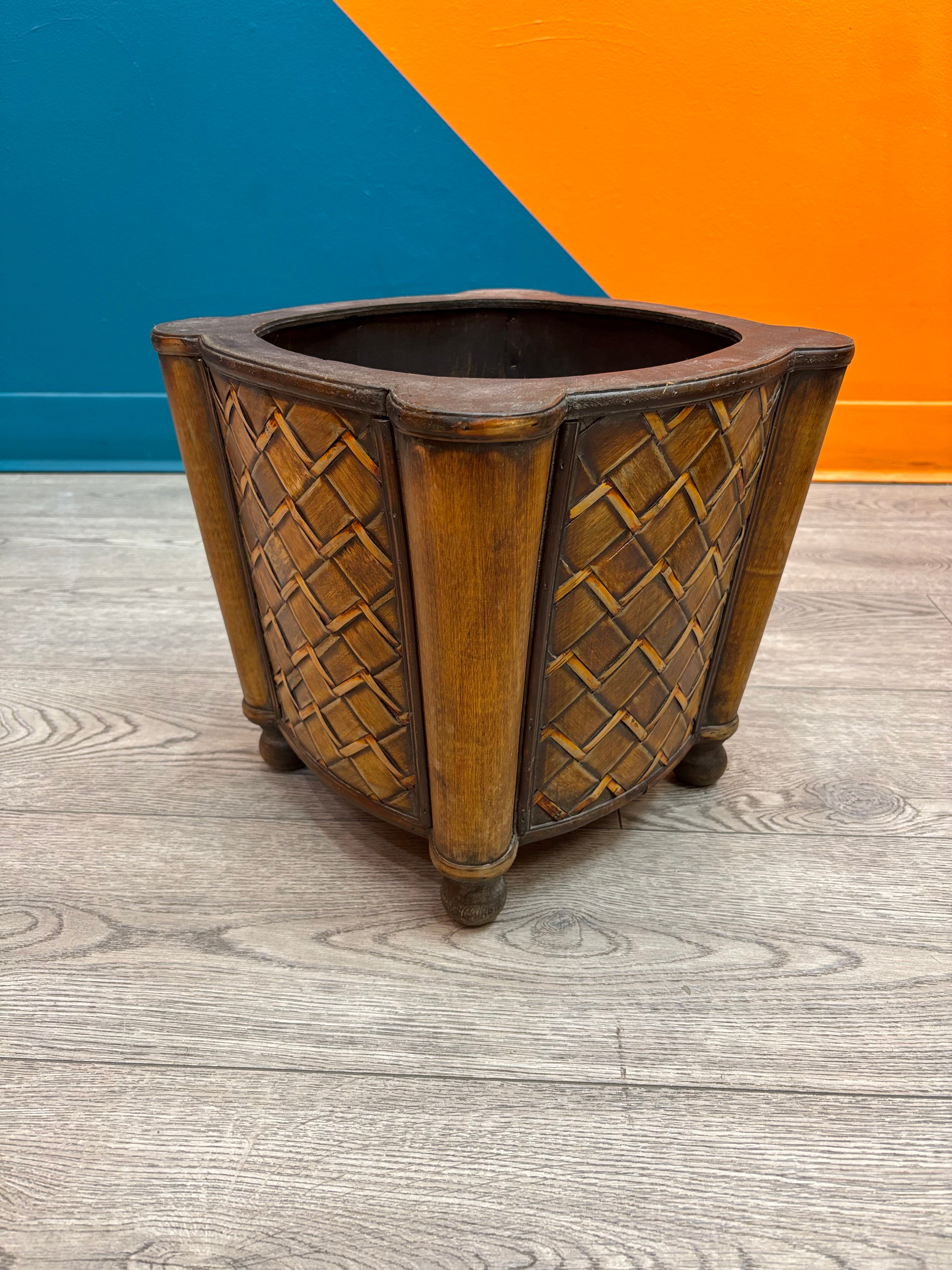 Bamboo Plant Pot