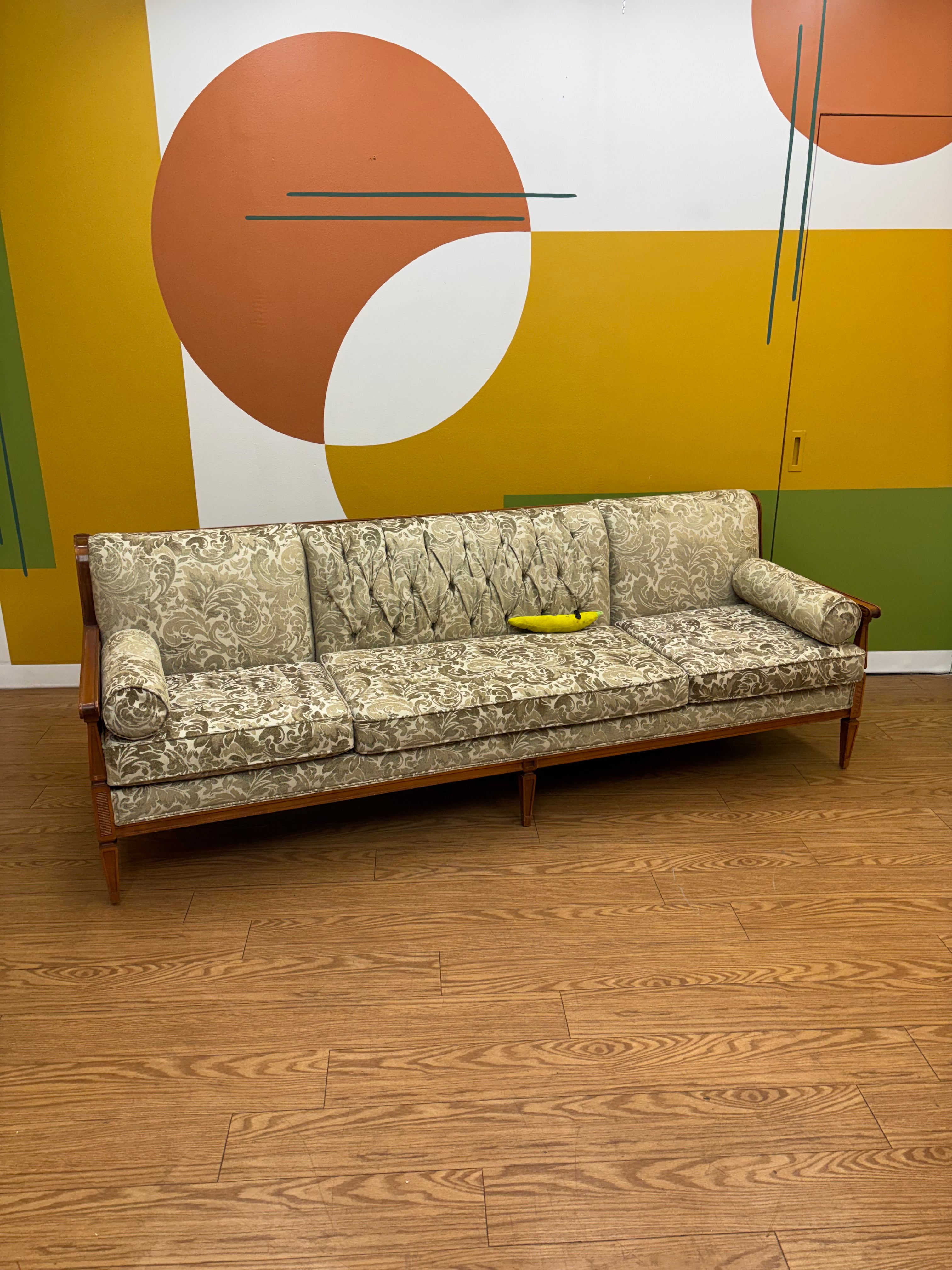 Wood Frame Sofa