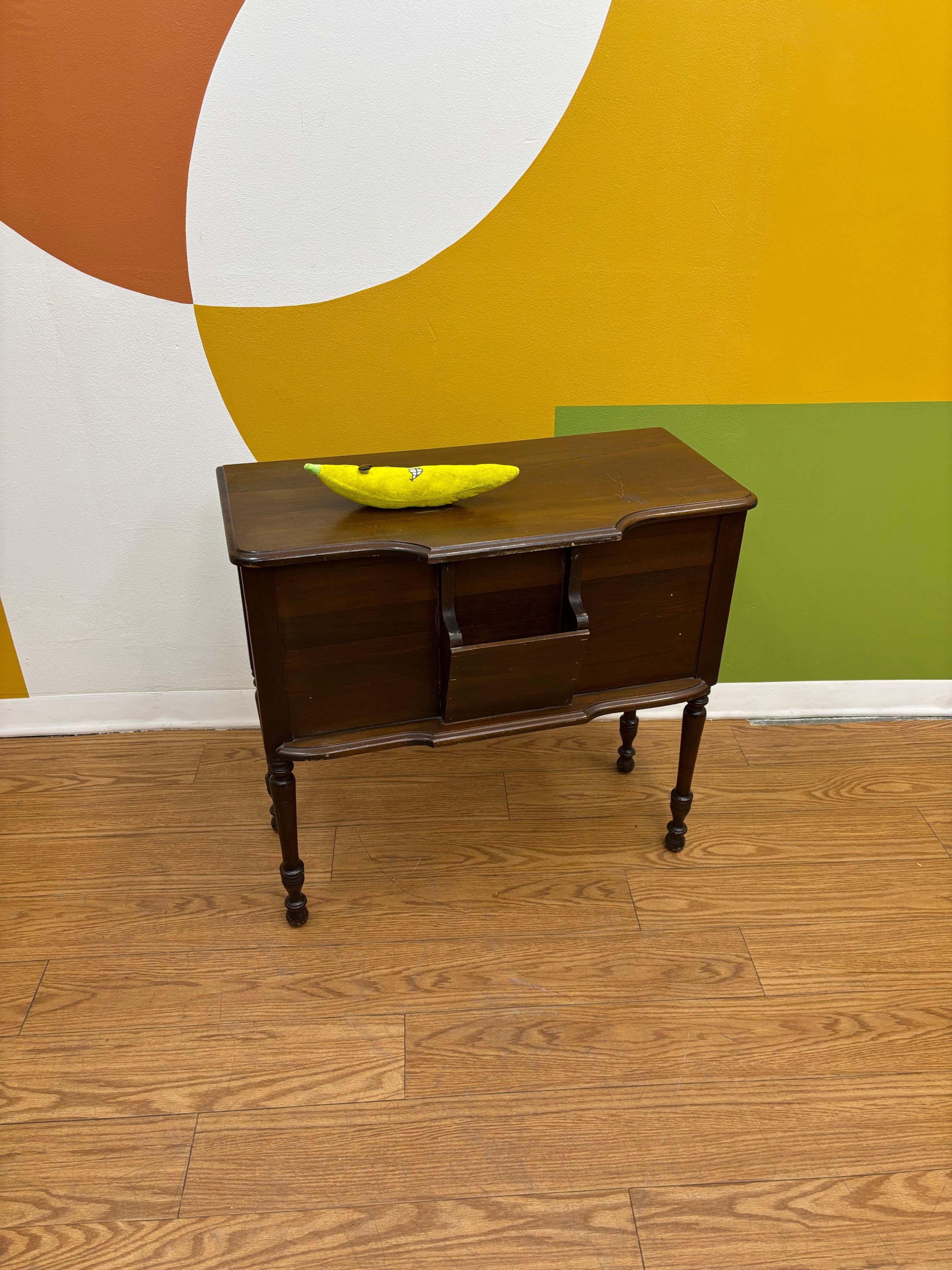 Wood Side Table