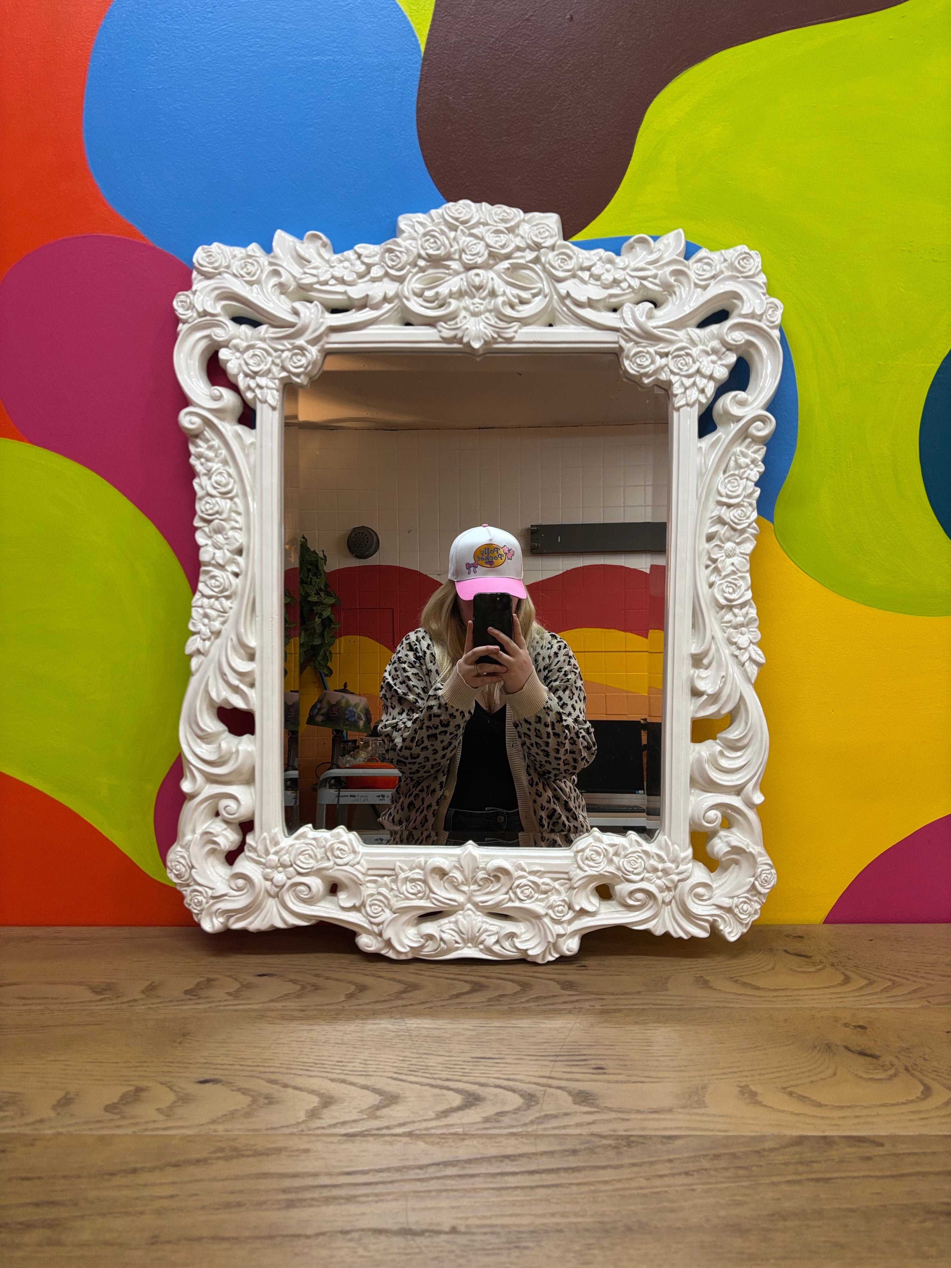 White Wall Mirror