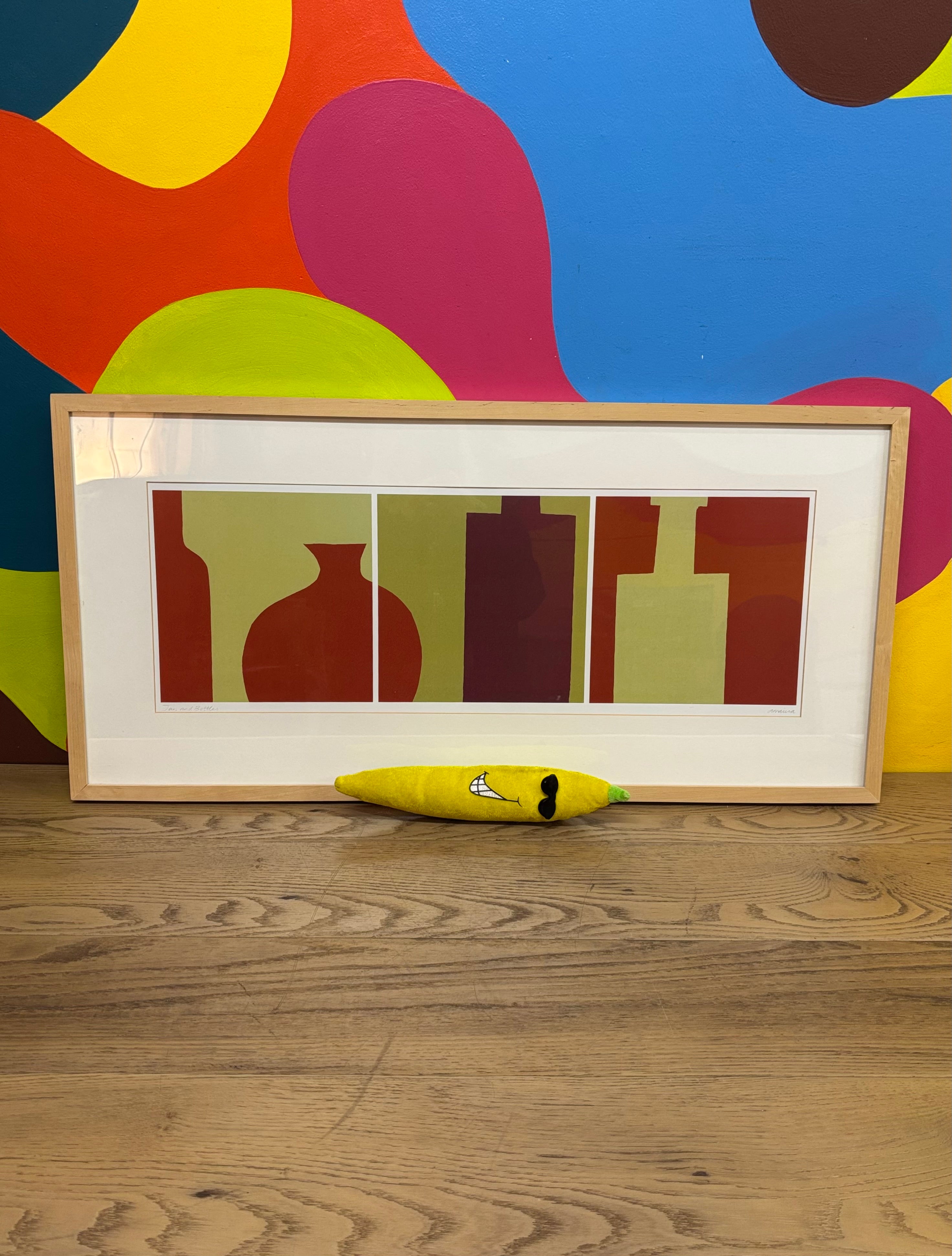 Jars and Bottles Framed Print