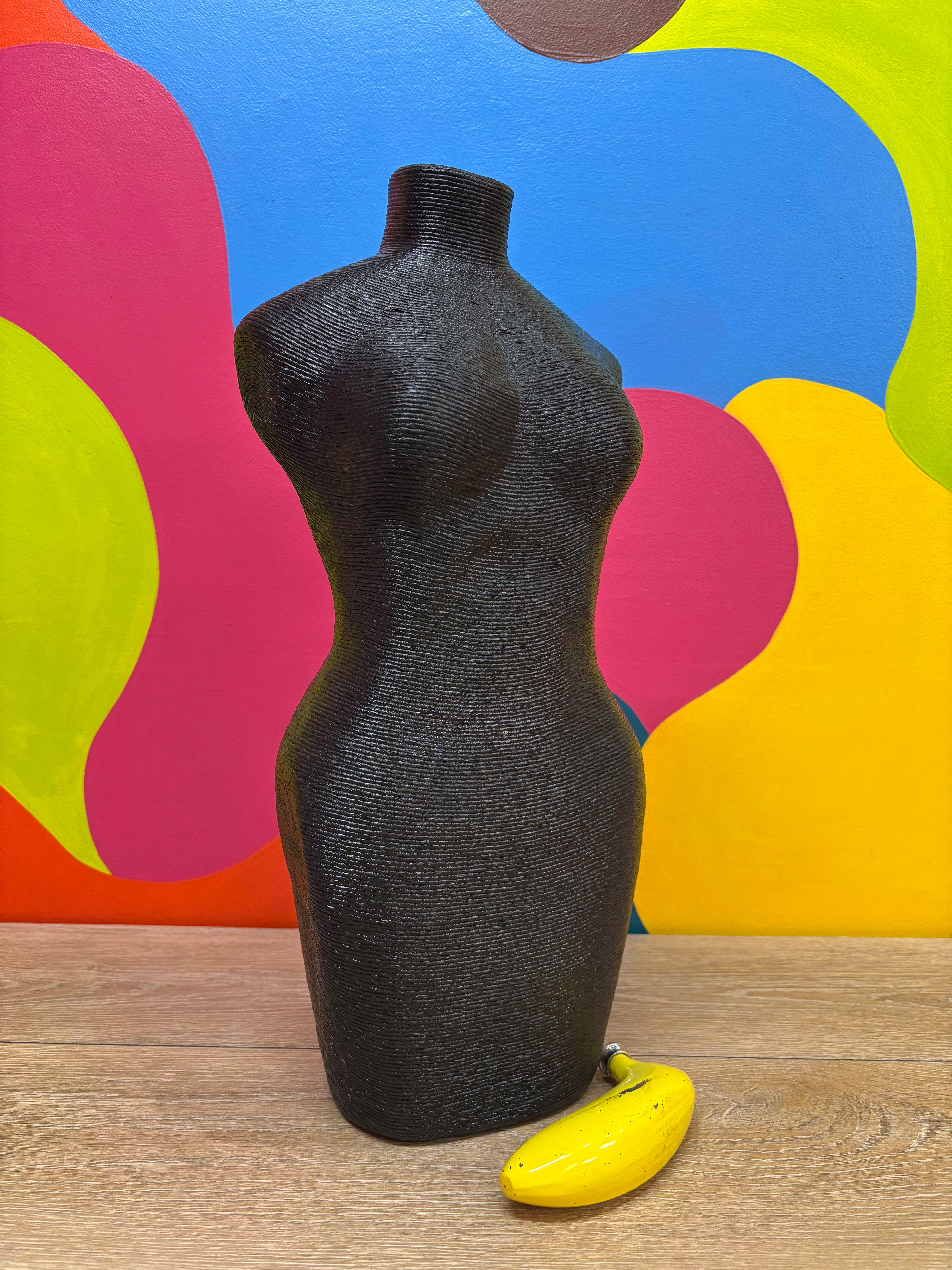 Black Jewlery Display Mannequin