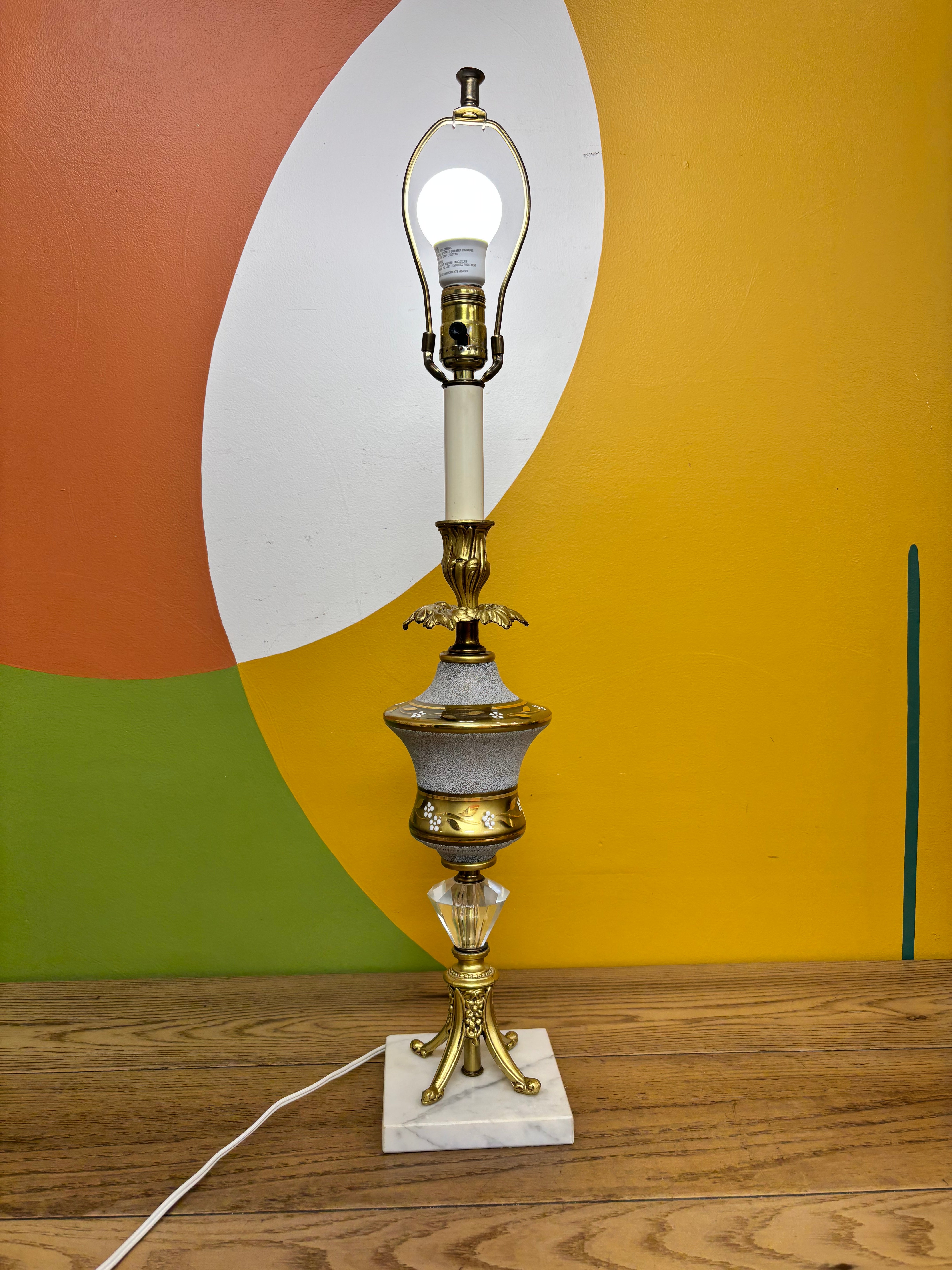 Marble Base Table Lamp