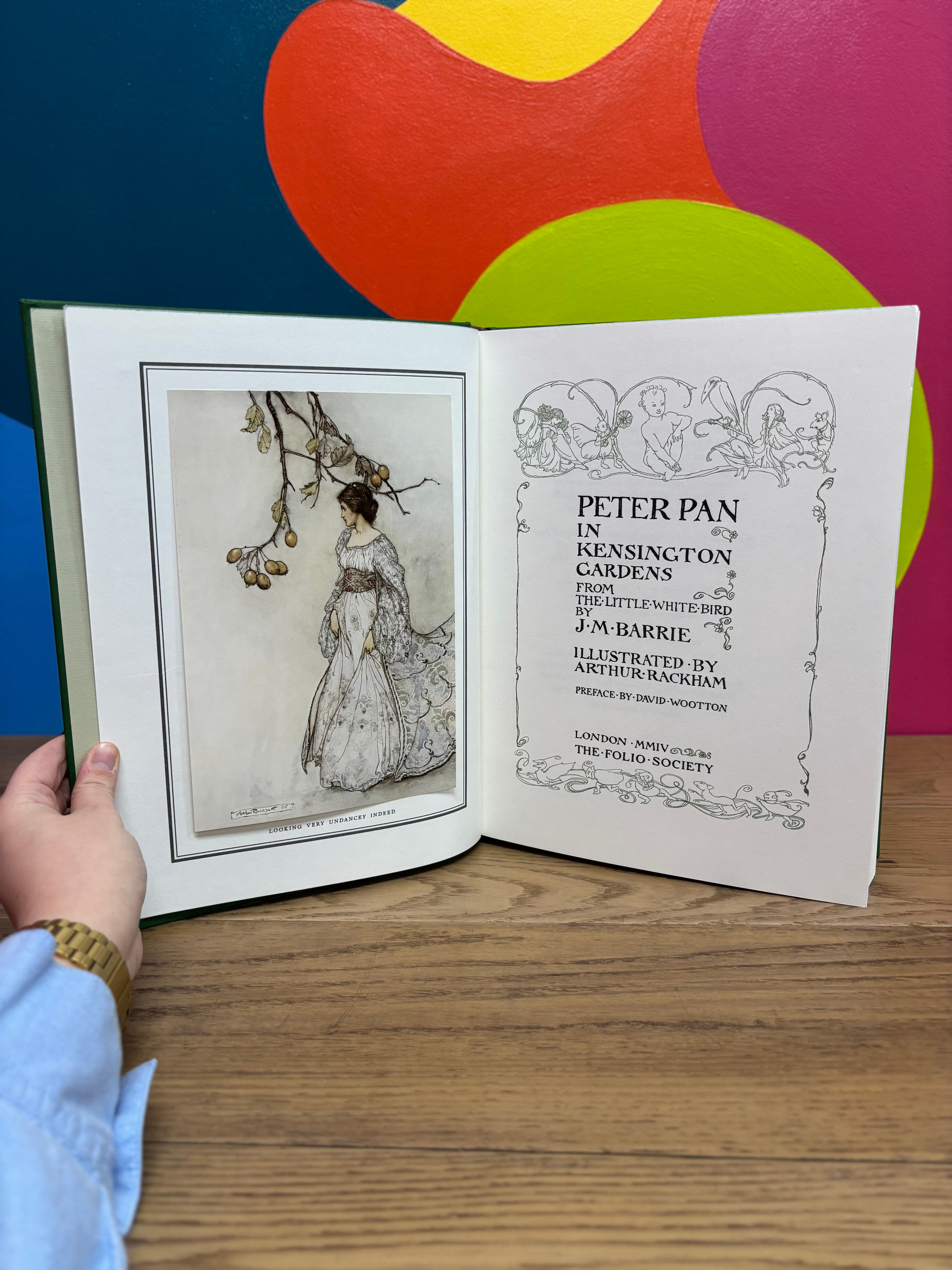 Folio Peter Pan in Kensington Gardens Book