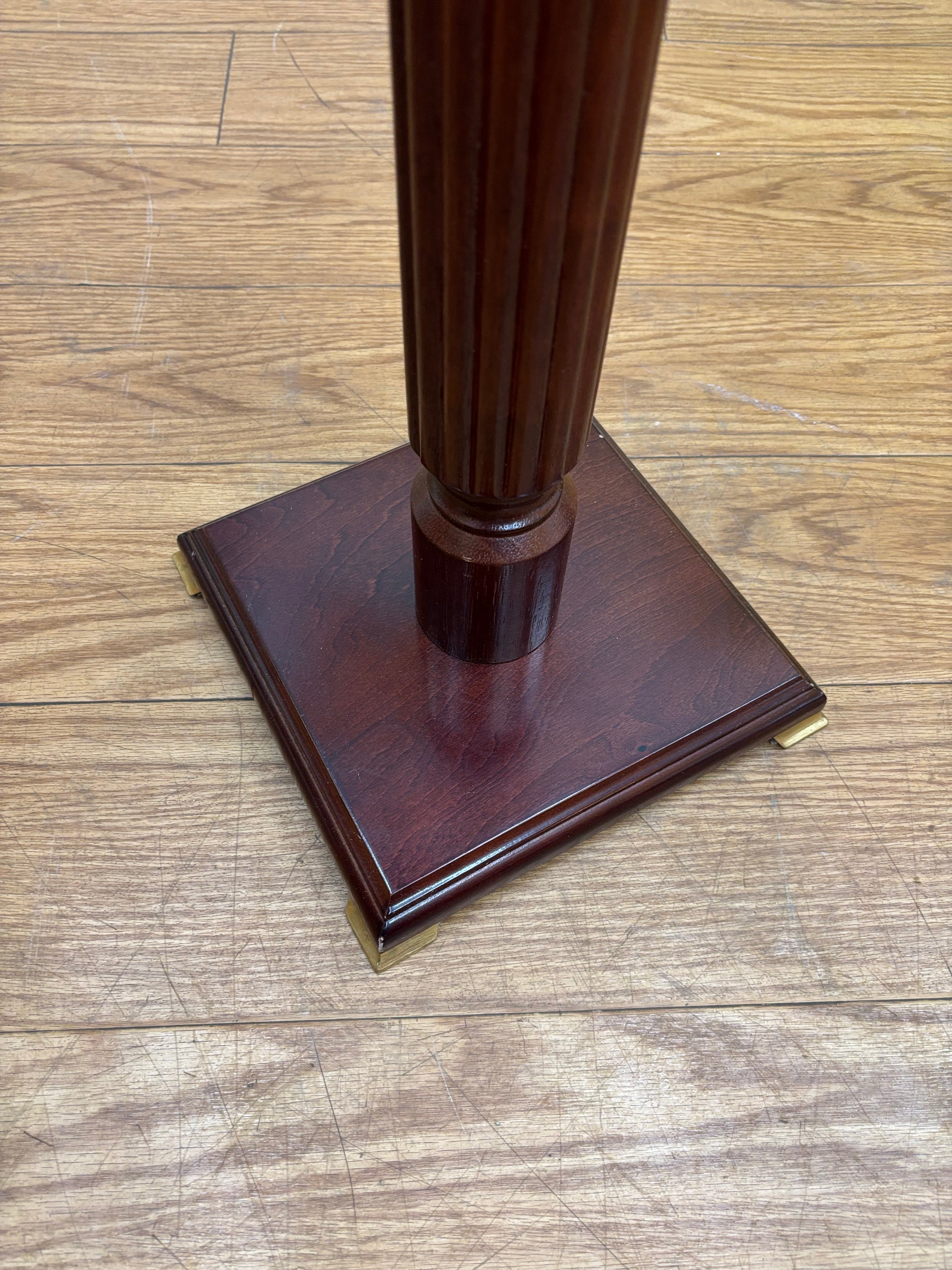 Wood Pedestal