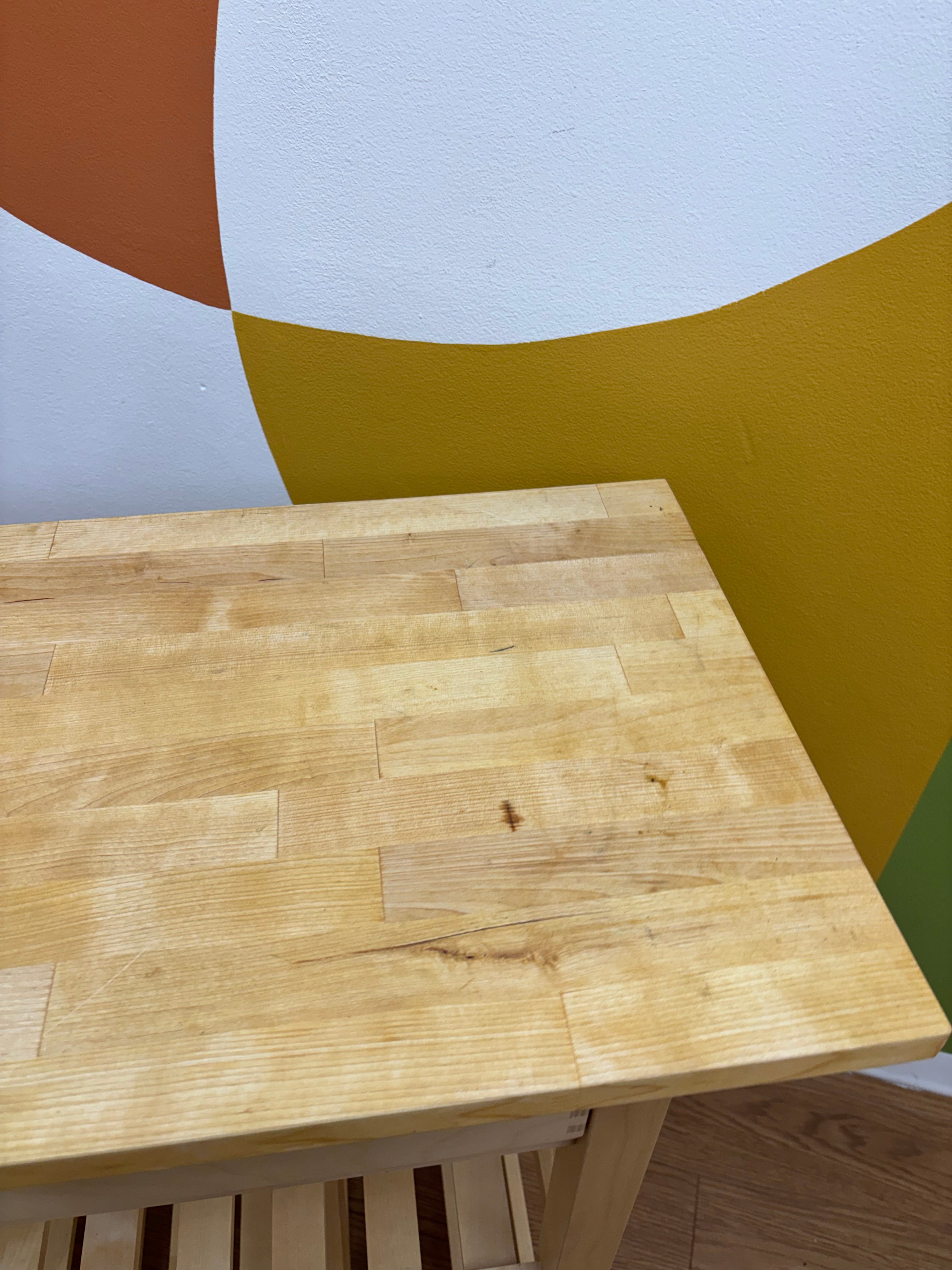 Wood Kitchen Cart