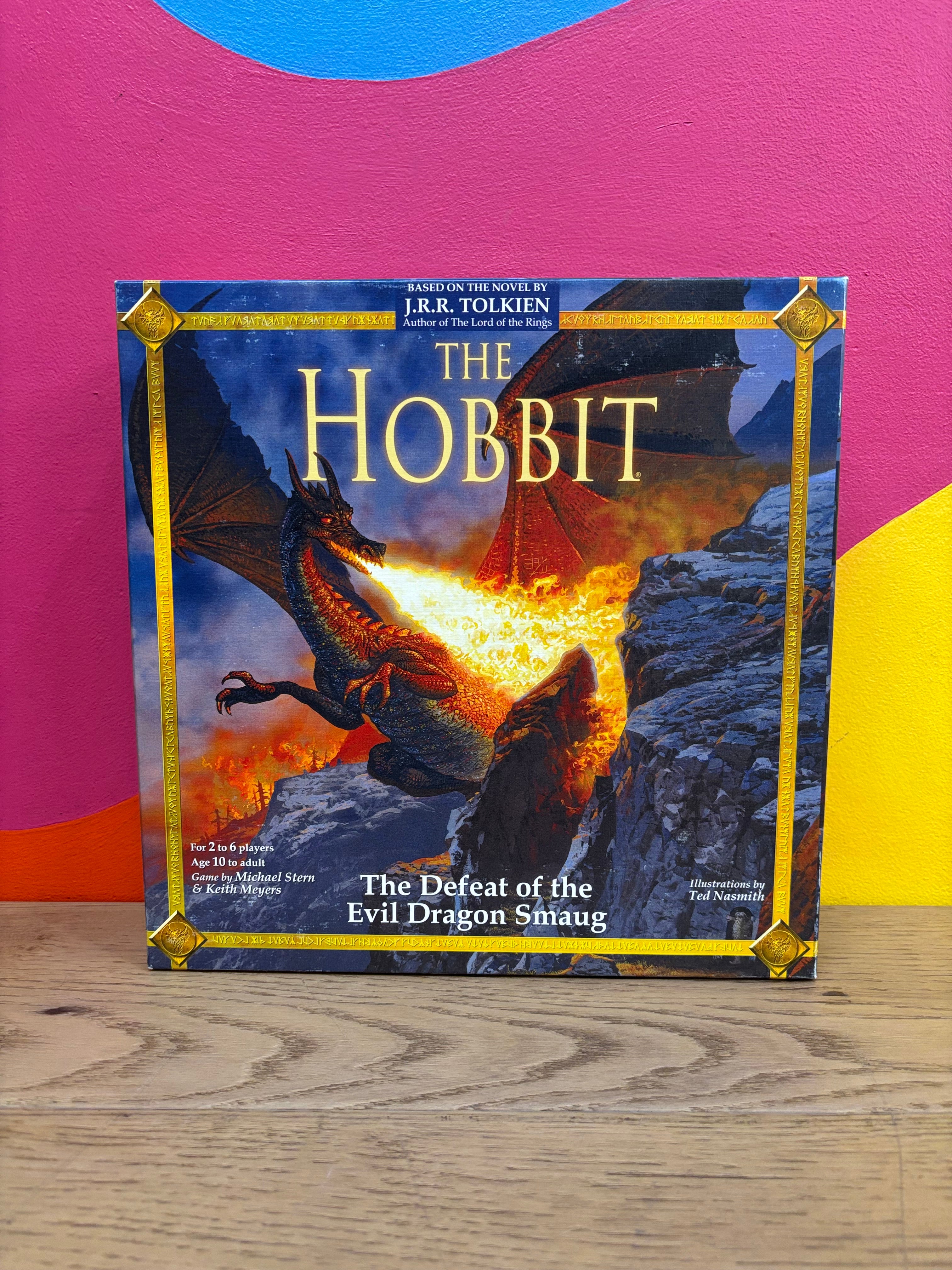 The Hobbit: The Defeat of the Evil Dragon Smaug Board Game