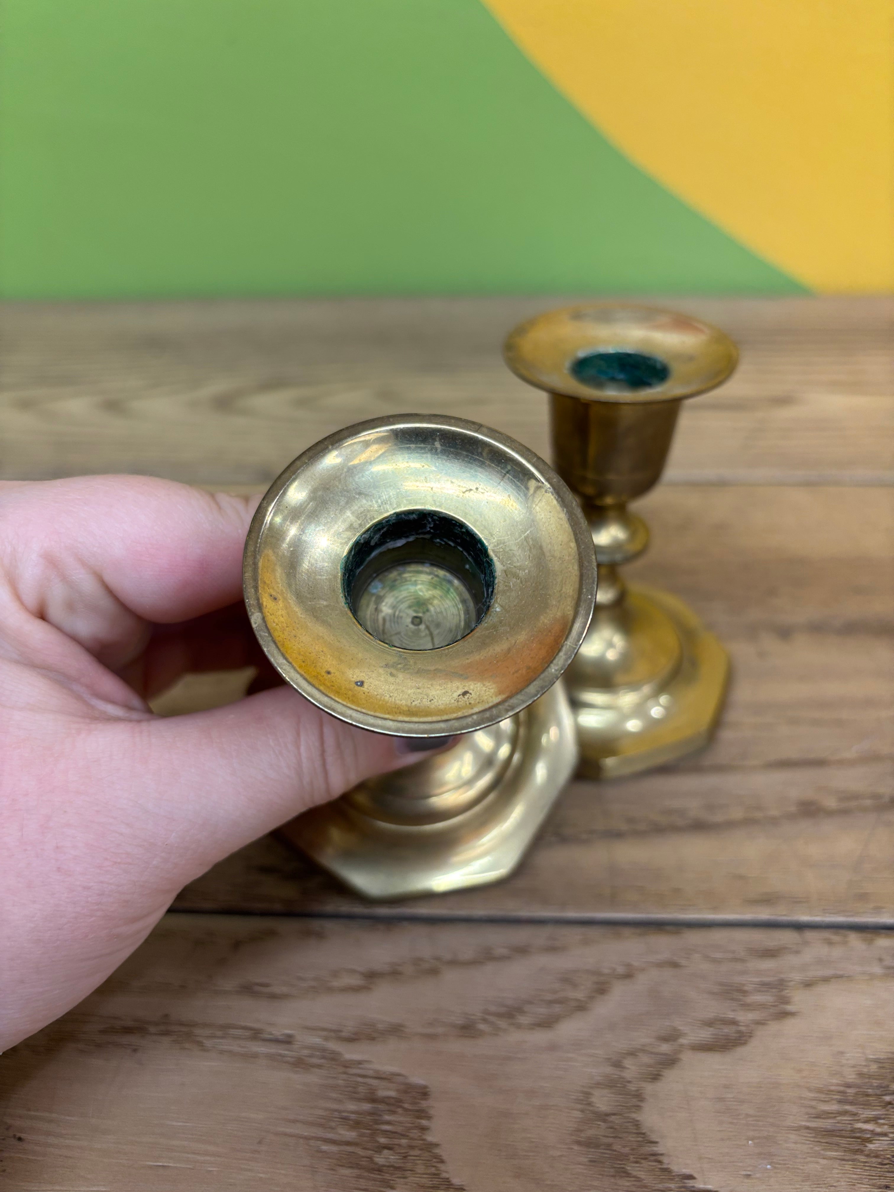 Brass Candle Holders