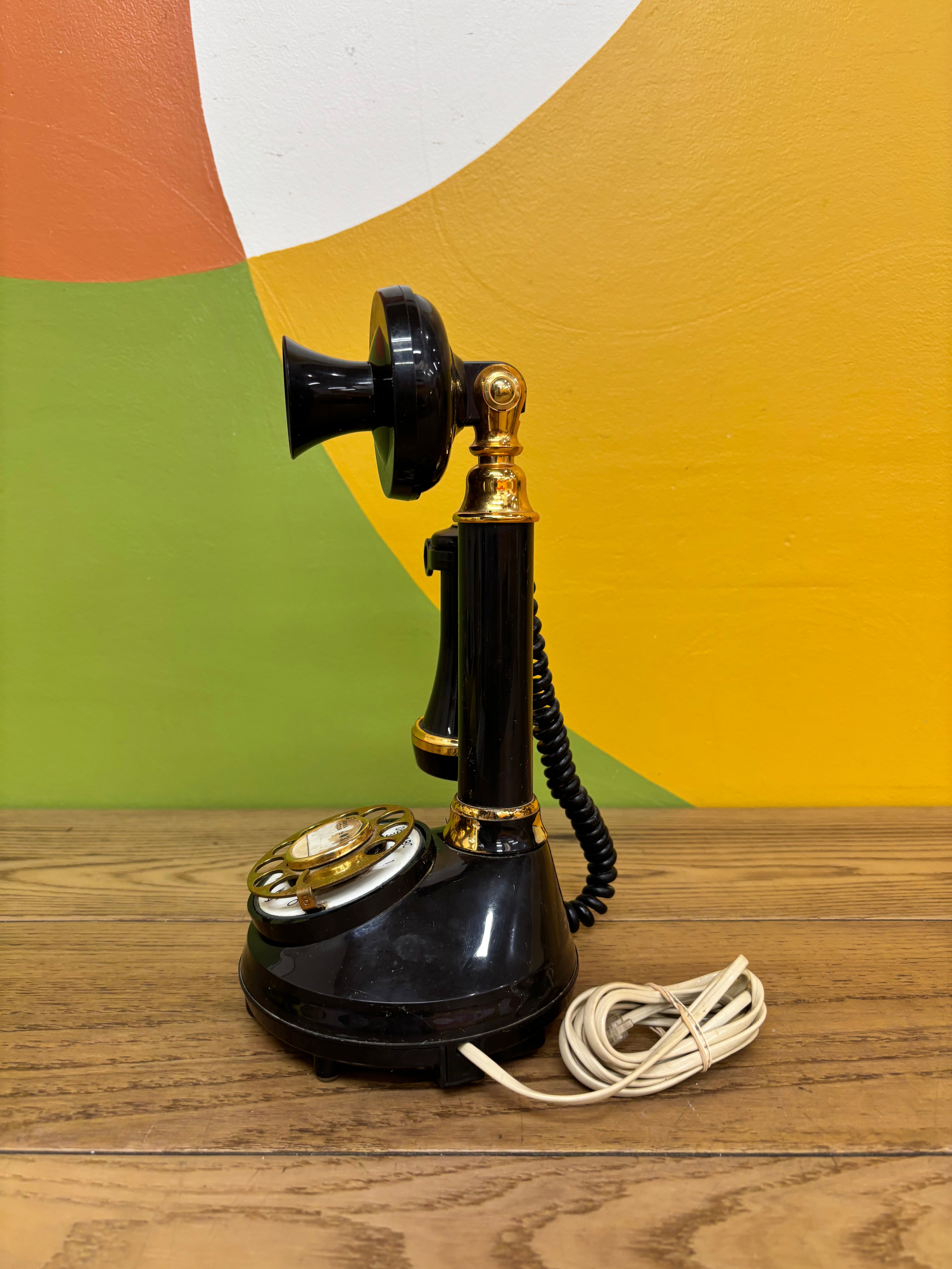 Deco-Tel Candlestick Telephone