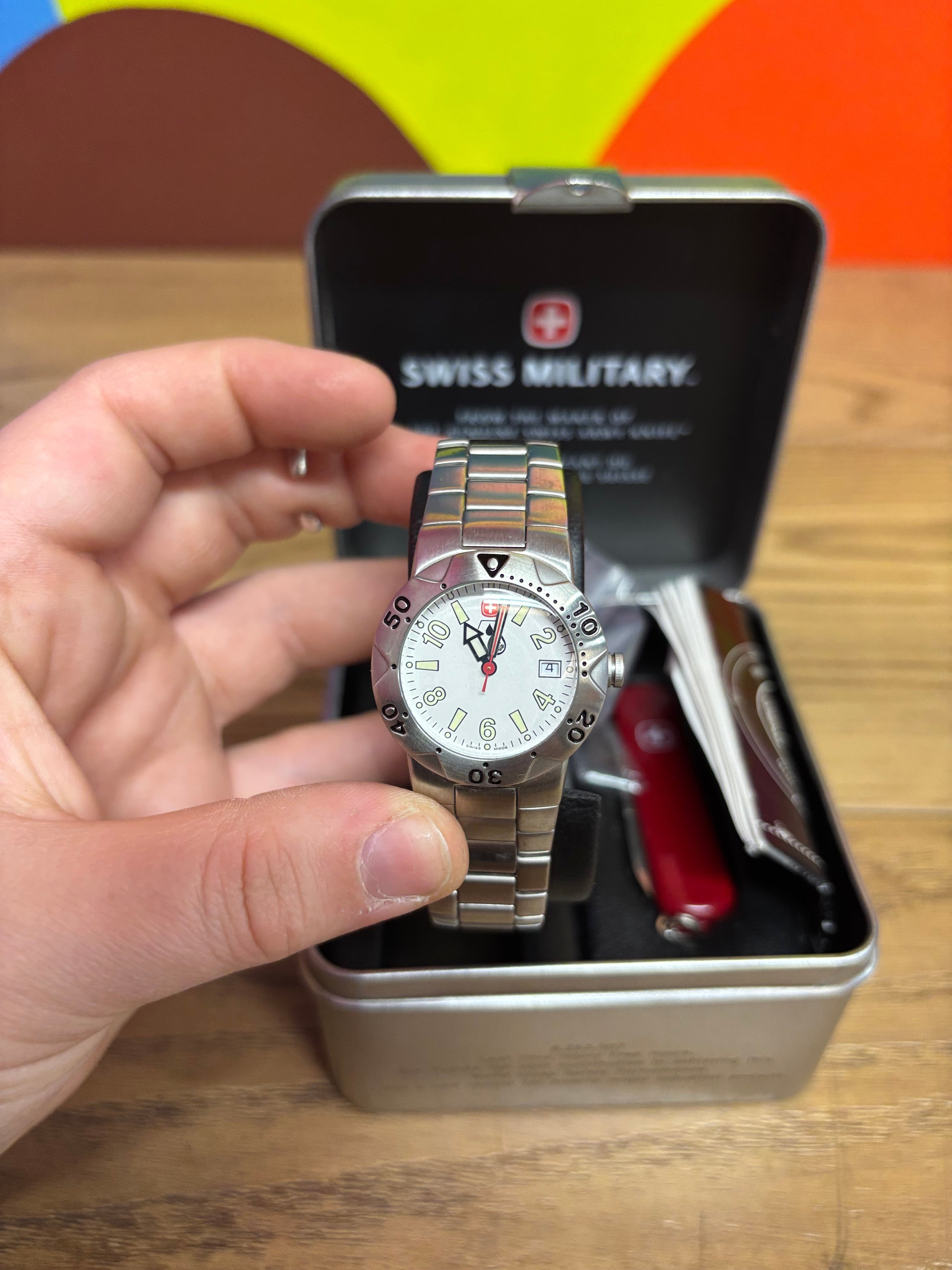 Swiss Military Watch Gift Set
