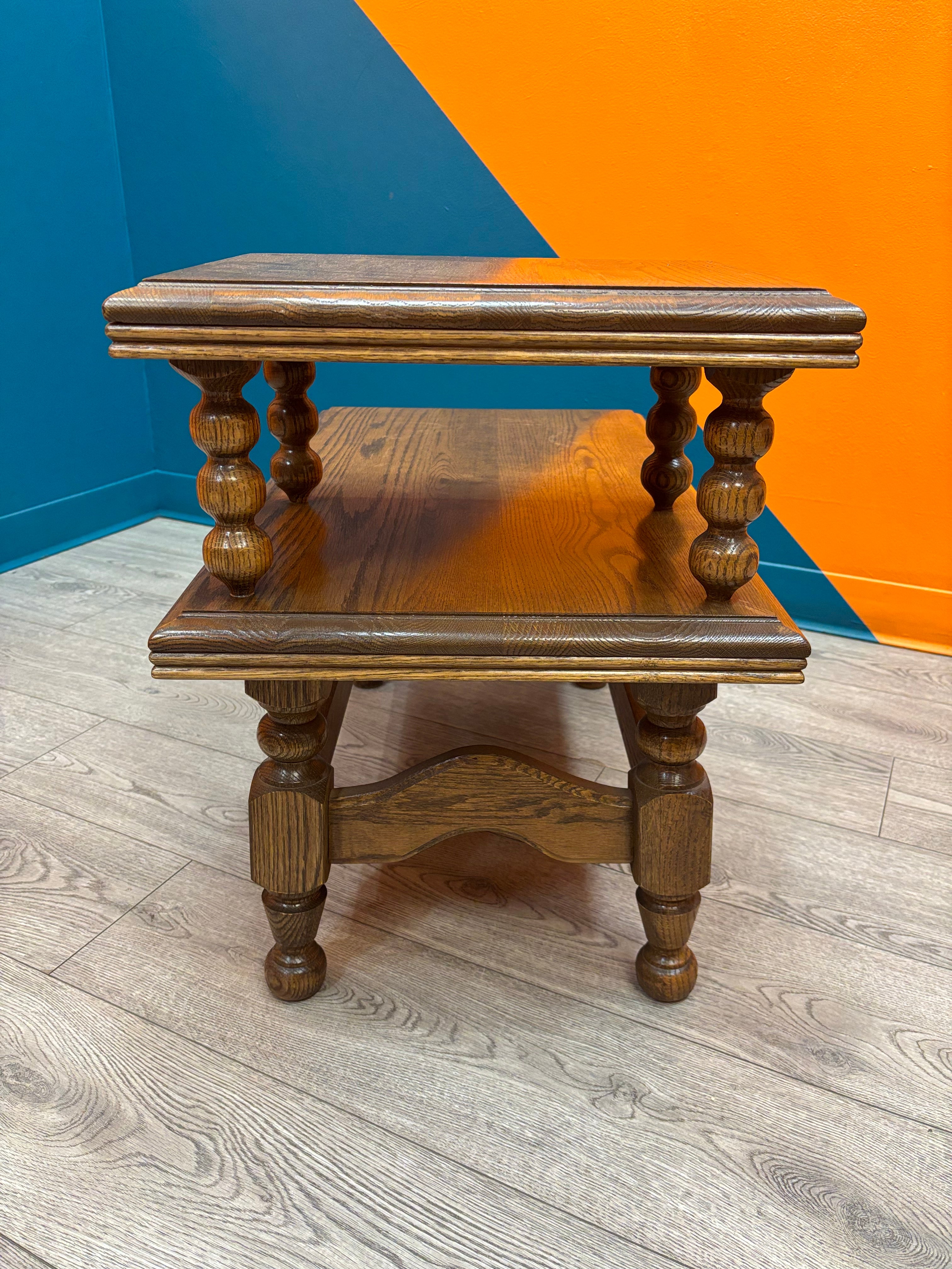 Solid Wood Side Table