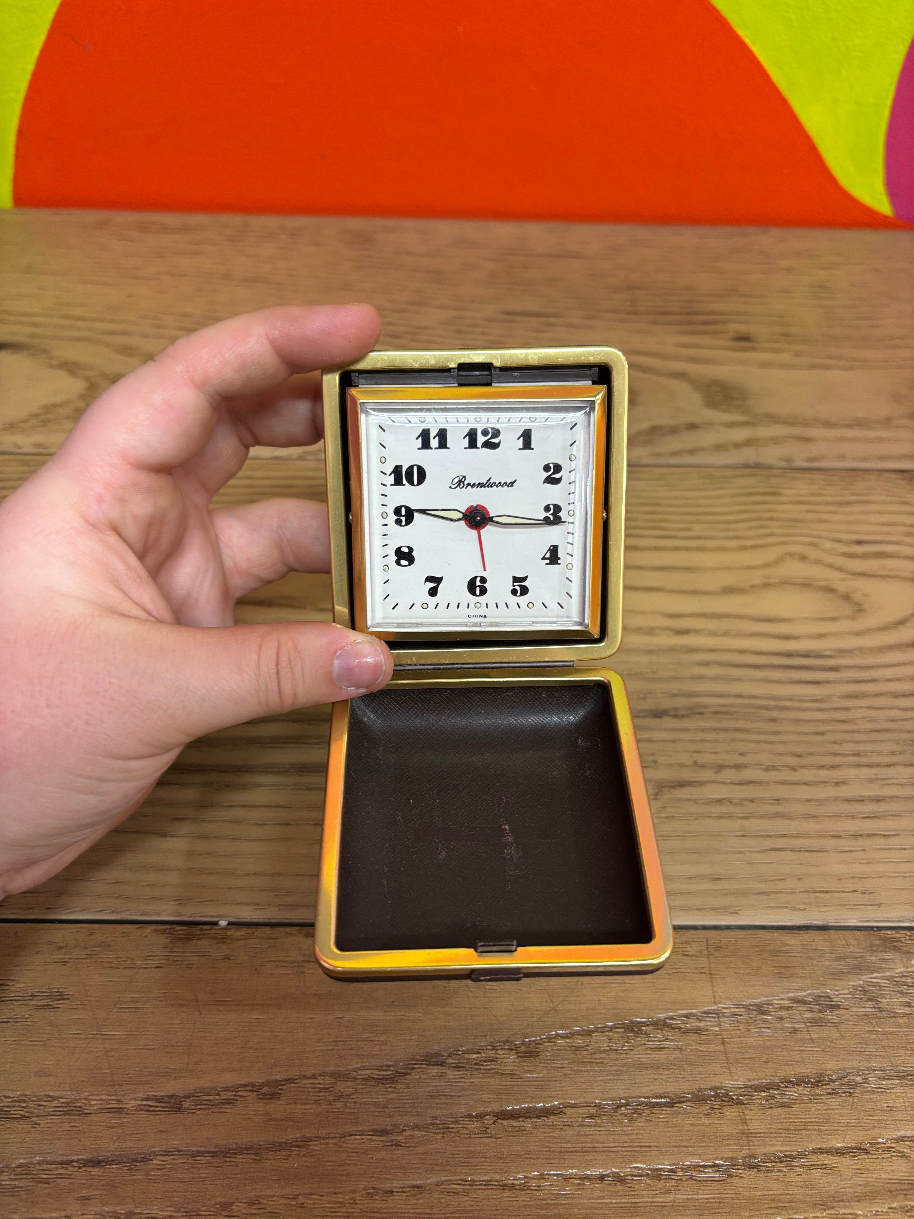 Brentwood Folding Alarm Clock