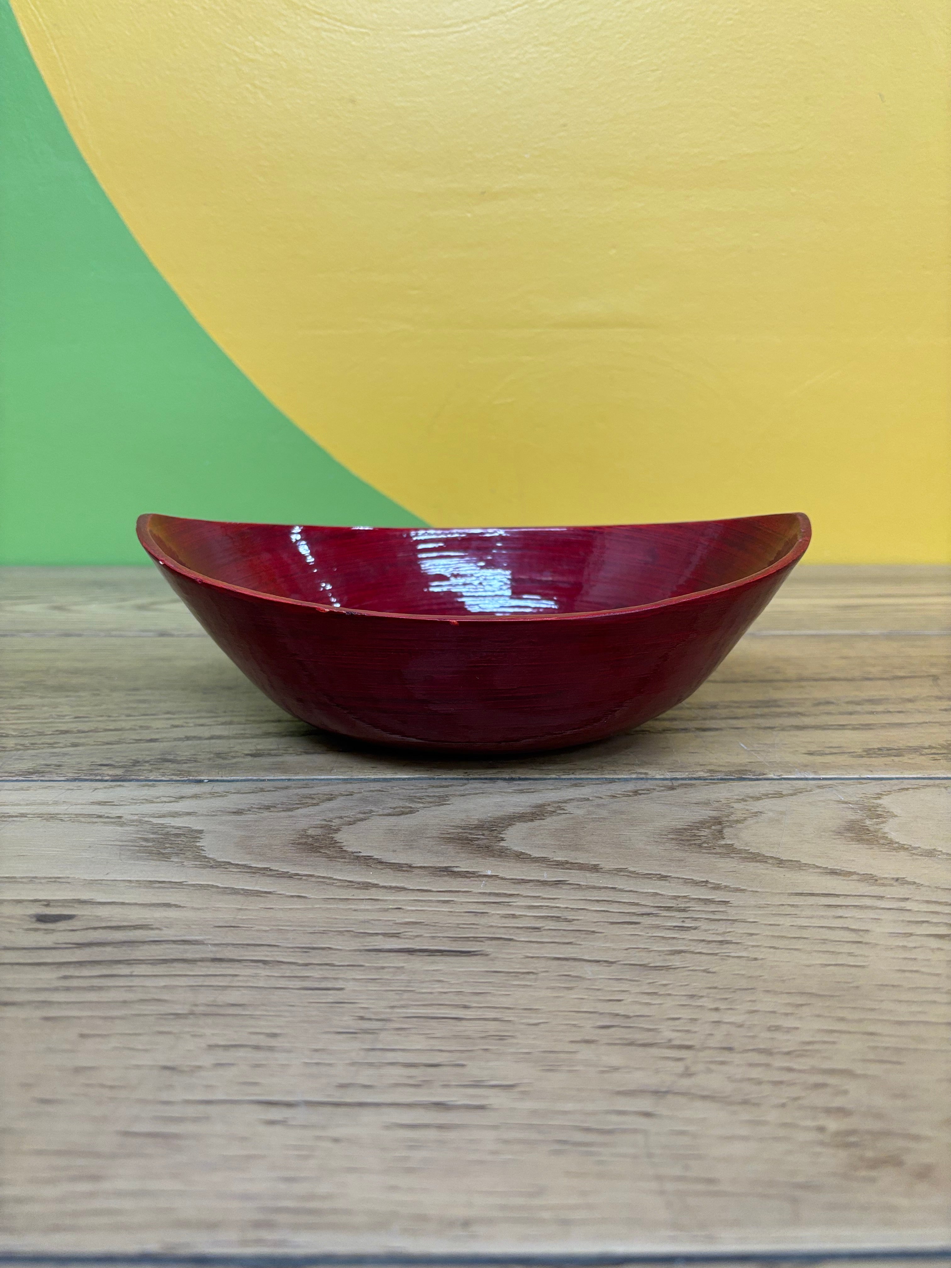Red Trinket Bowl