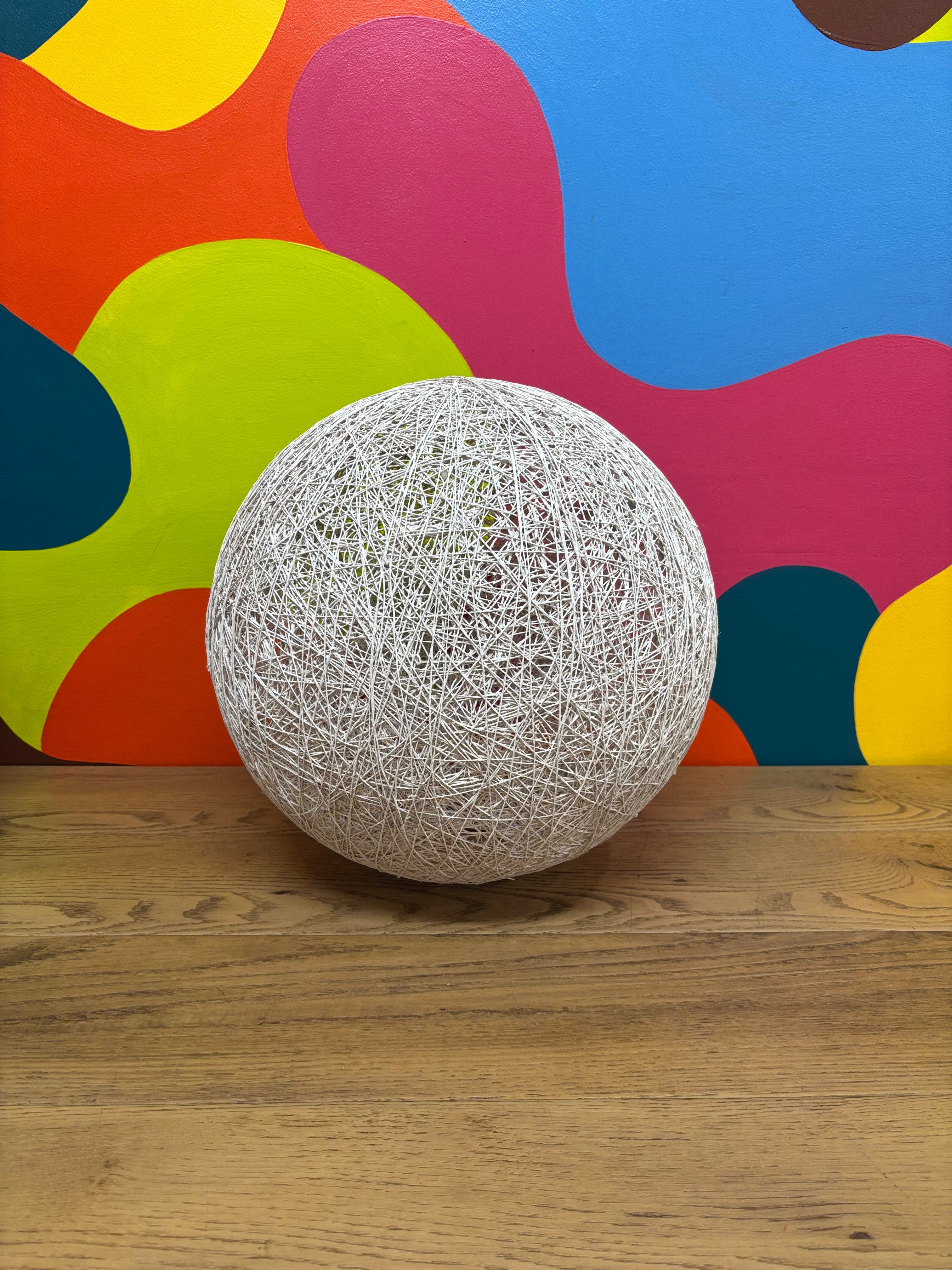 Large White Ball Lamp Shade