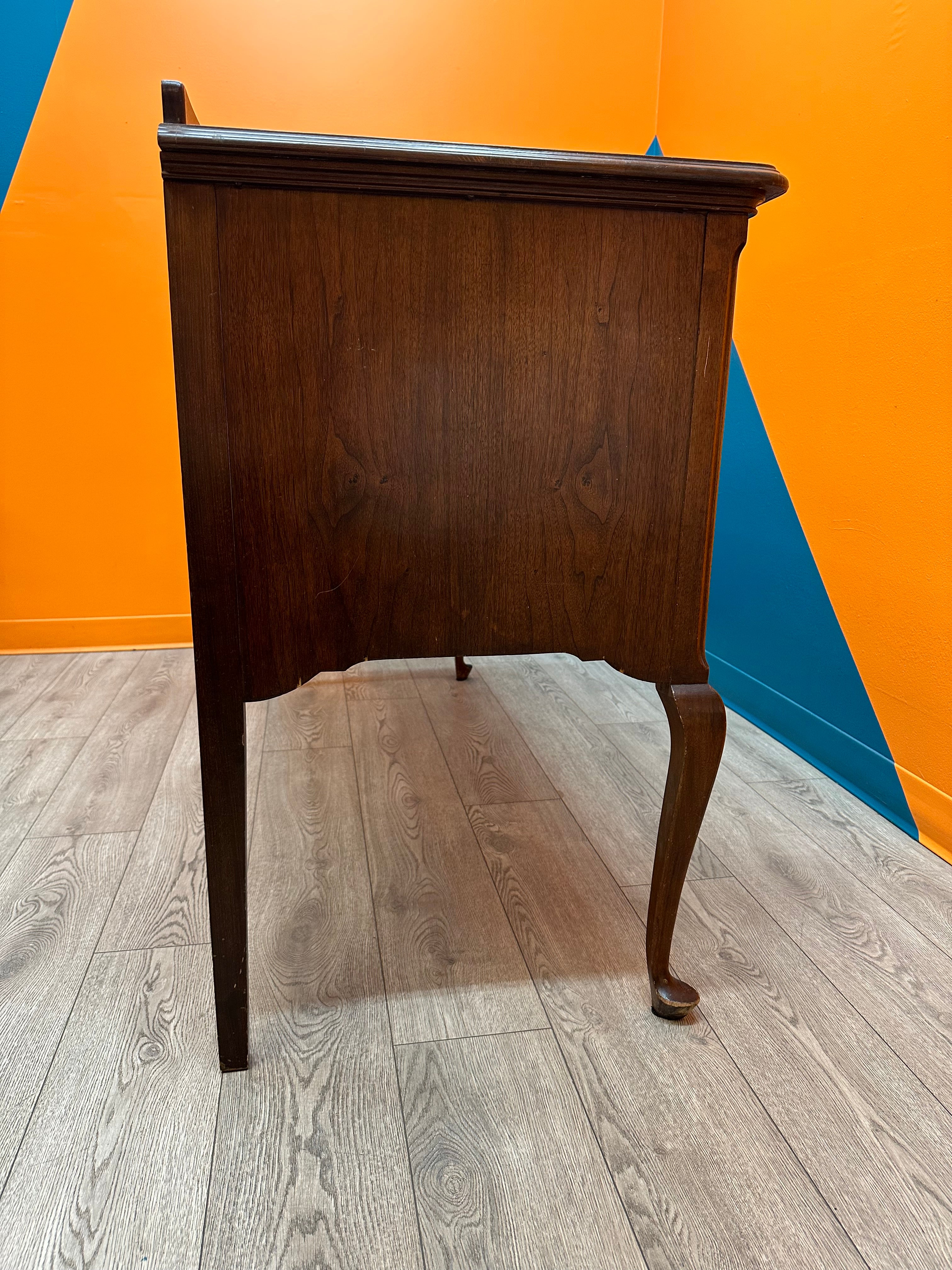 Dark Brown Wooden Dresser