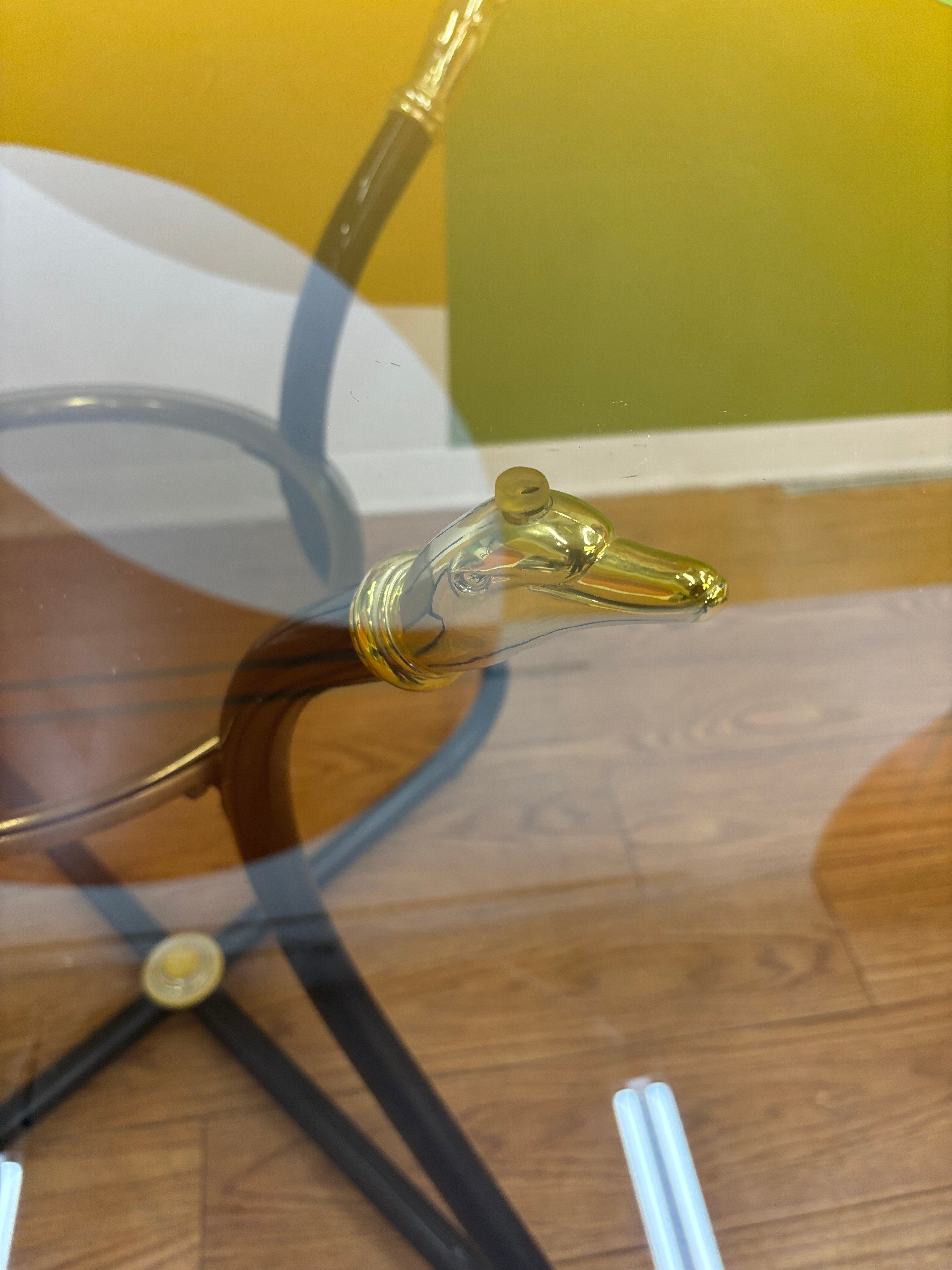 Glass Top Dining Table