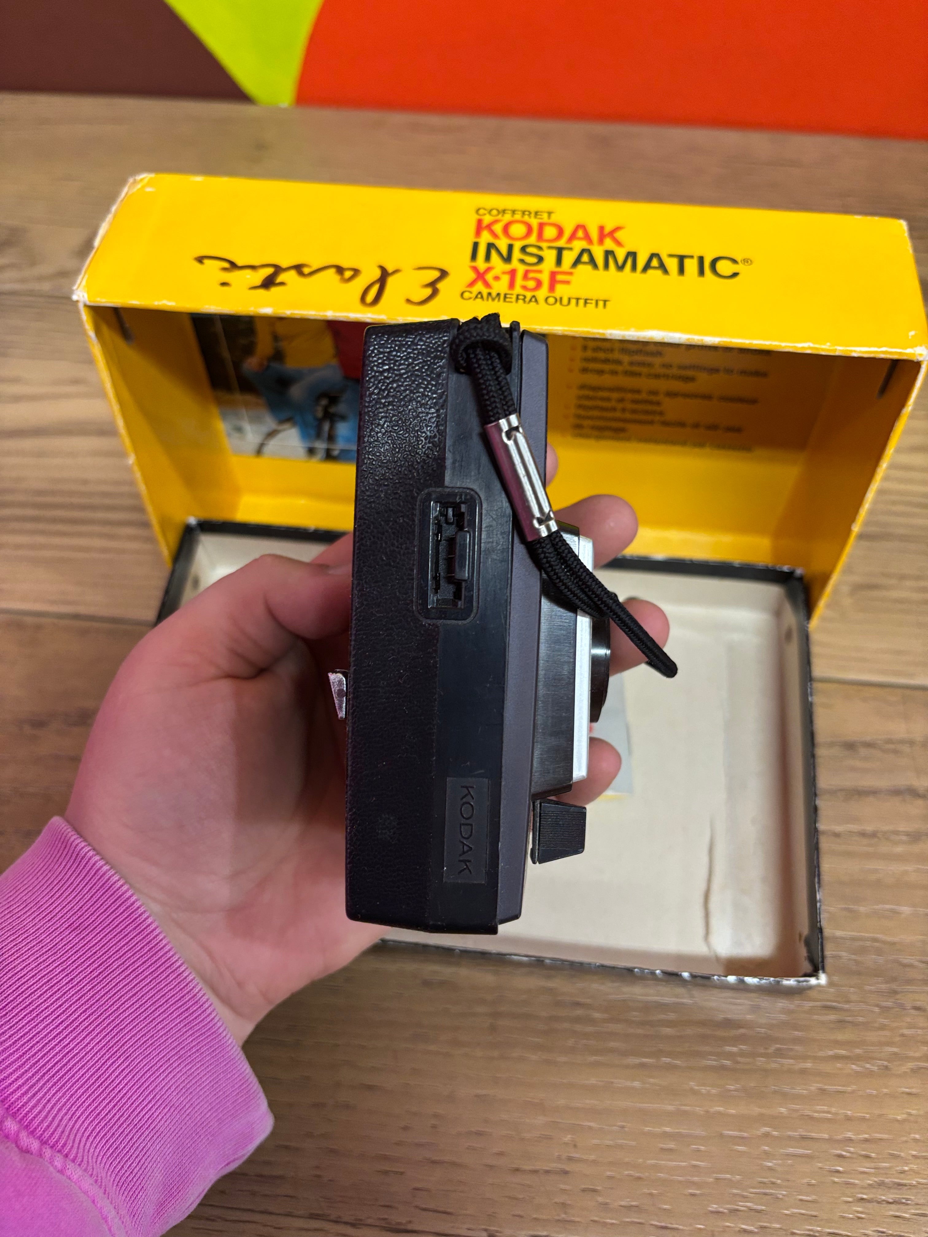 Kodak Instamatic X-15F Film Camera