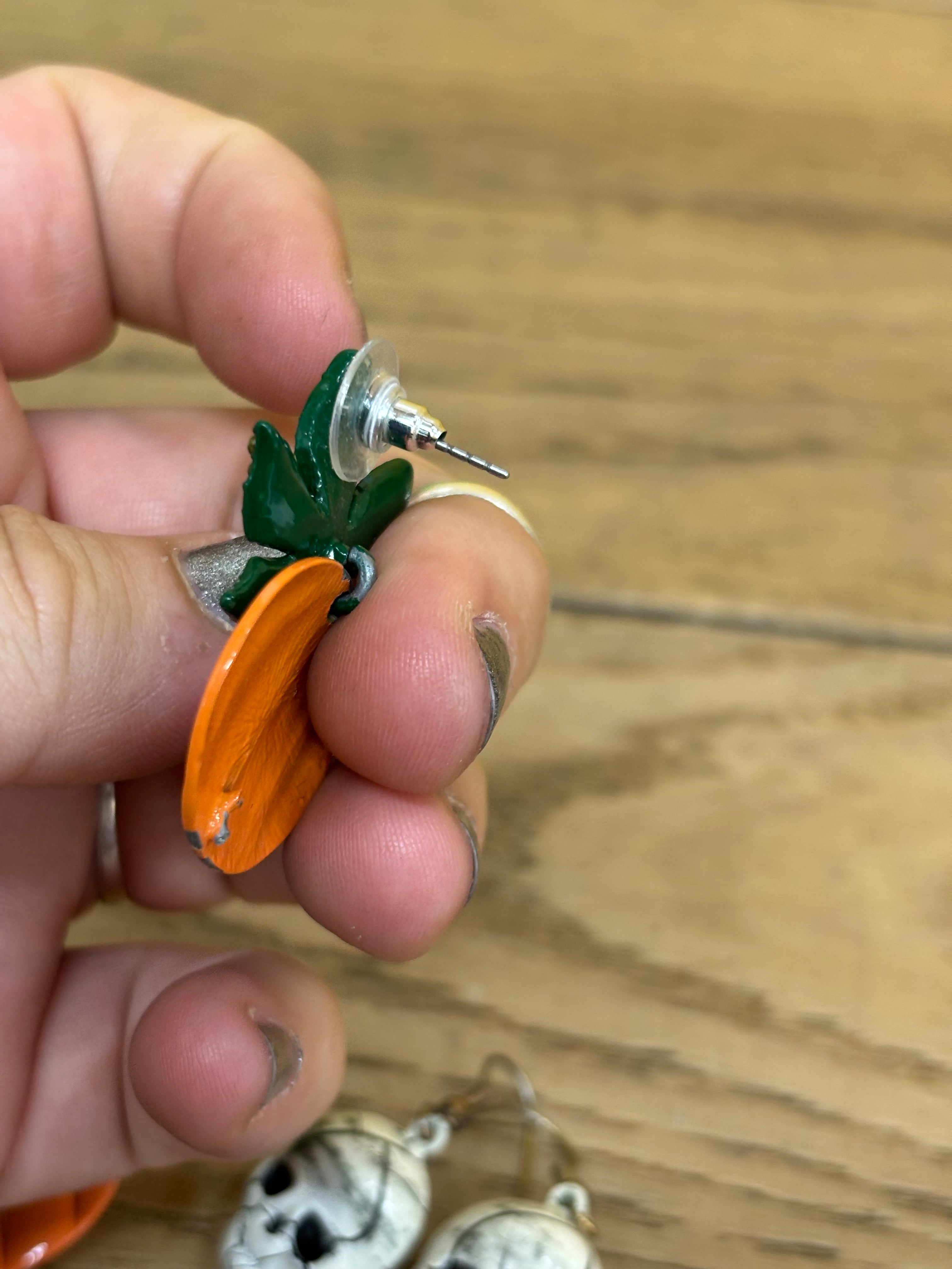 (4) Pairs of Halloween Earrings