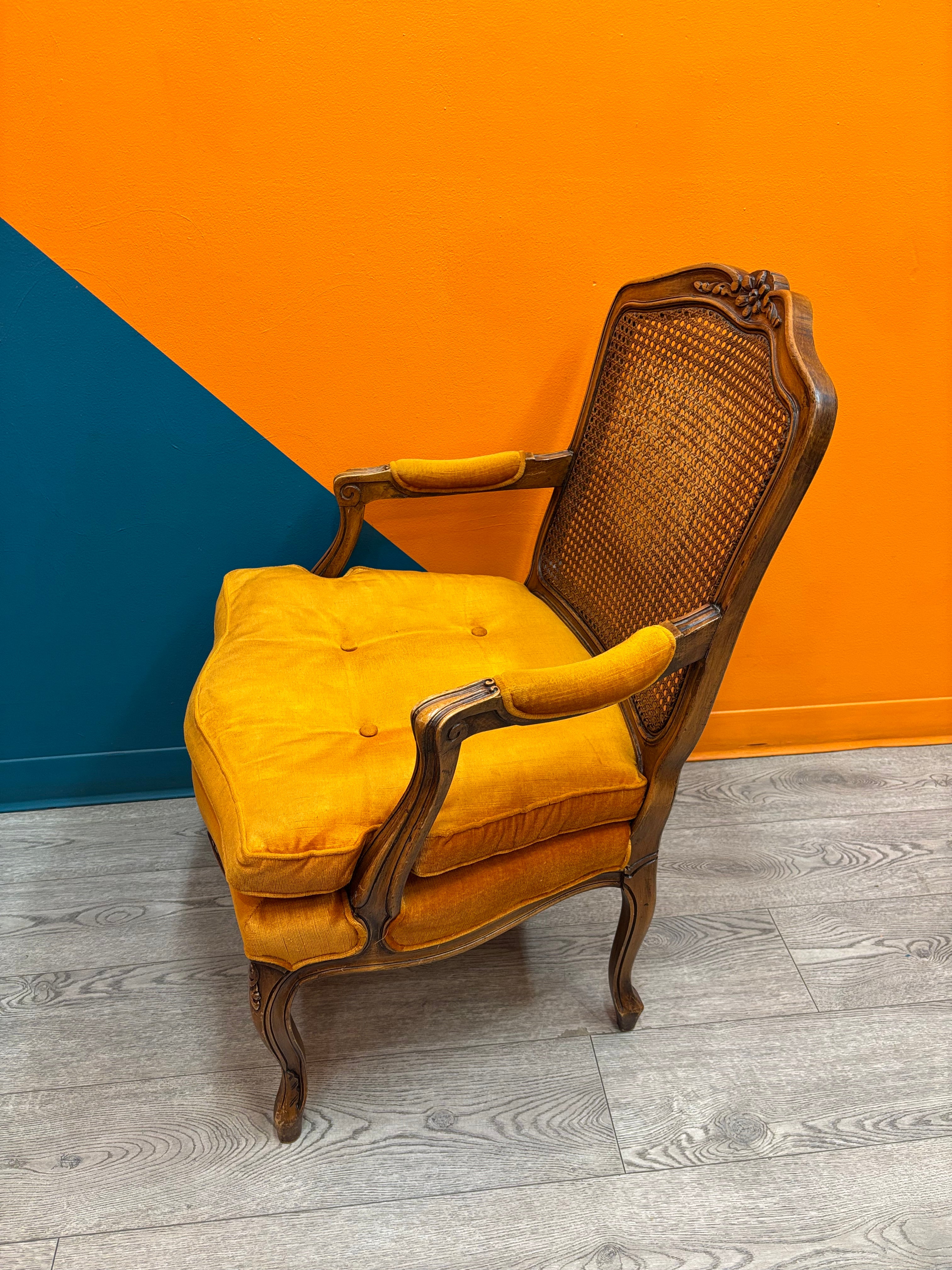Orange Armchair