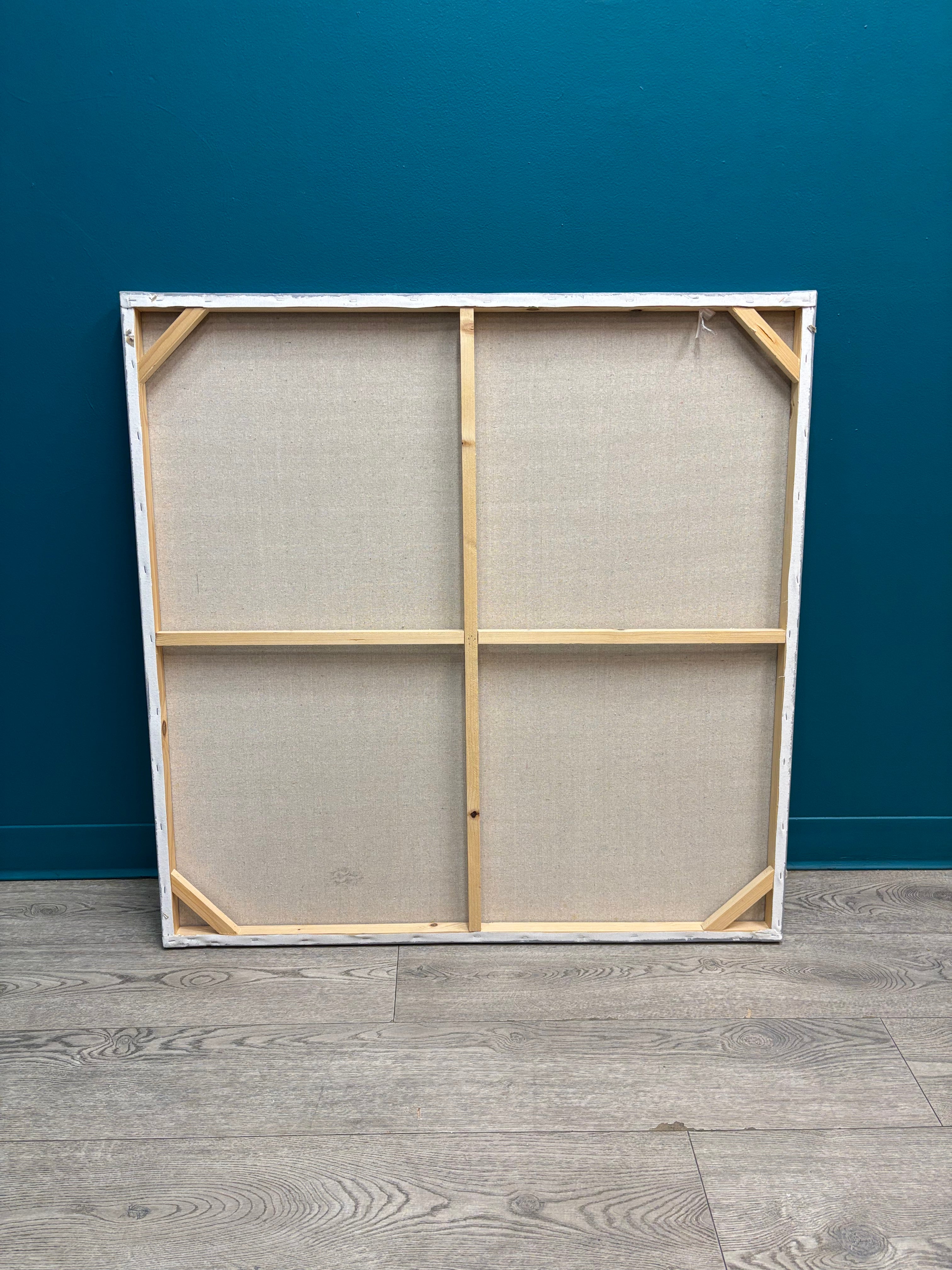 Large Dog Print on Canvas