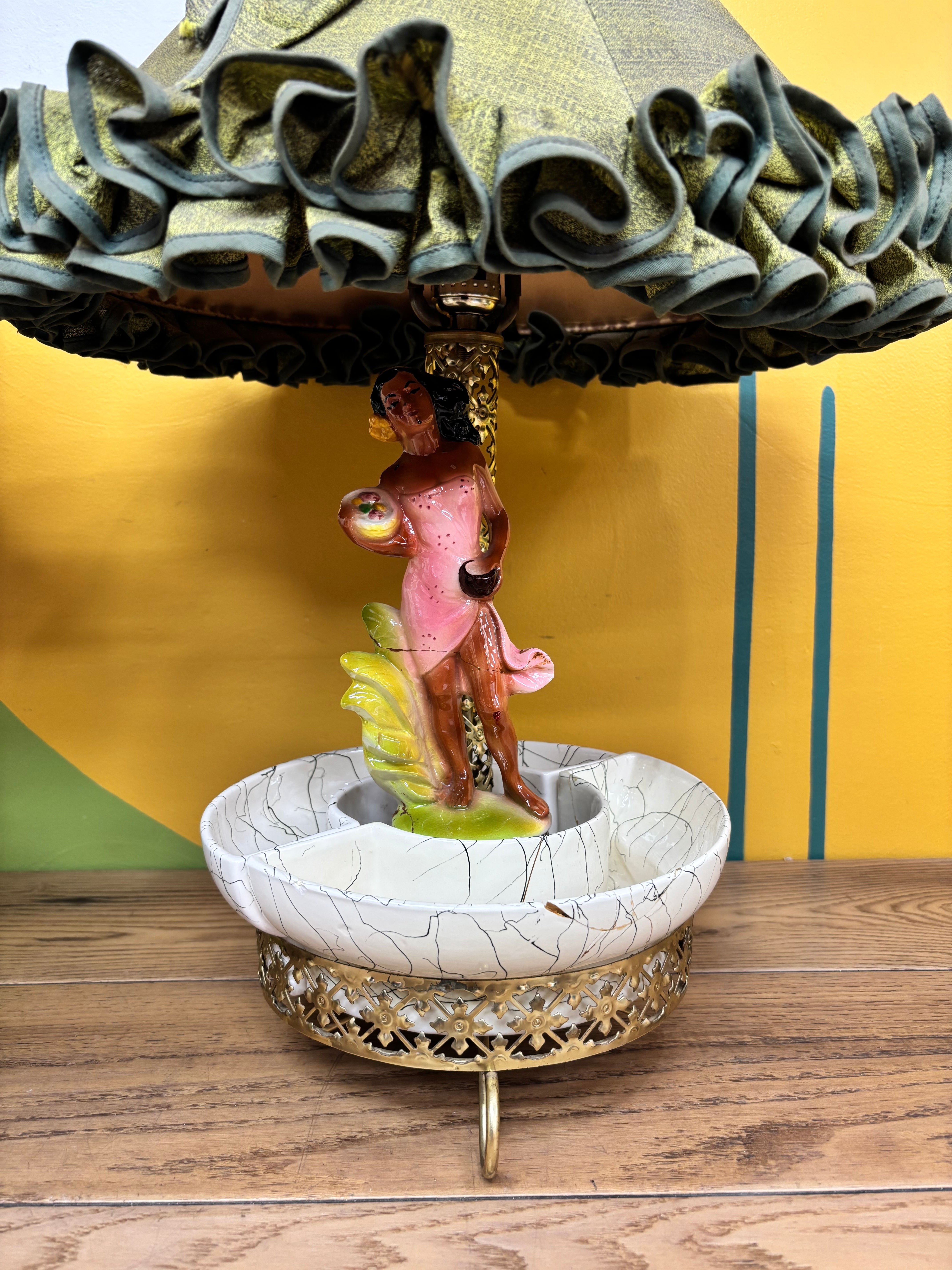 Set of 2 Hawaiian Themed Lamps