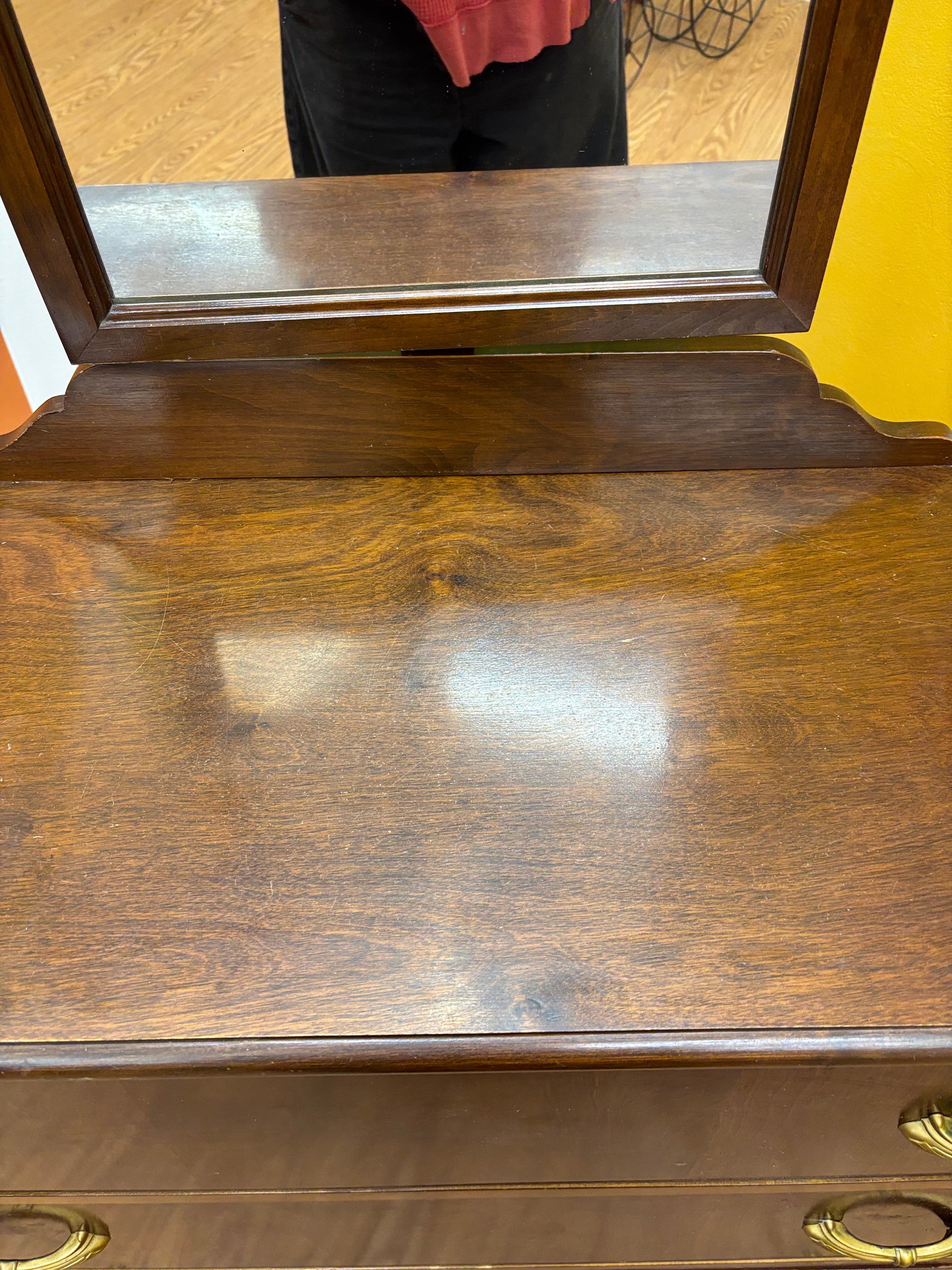 Wood Dresser Vanity