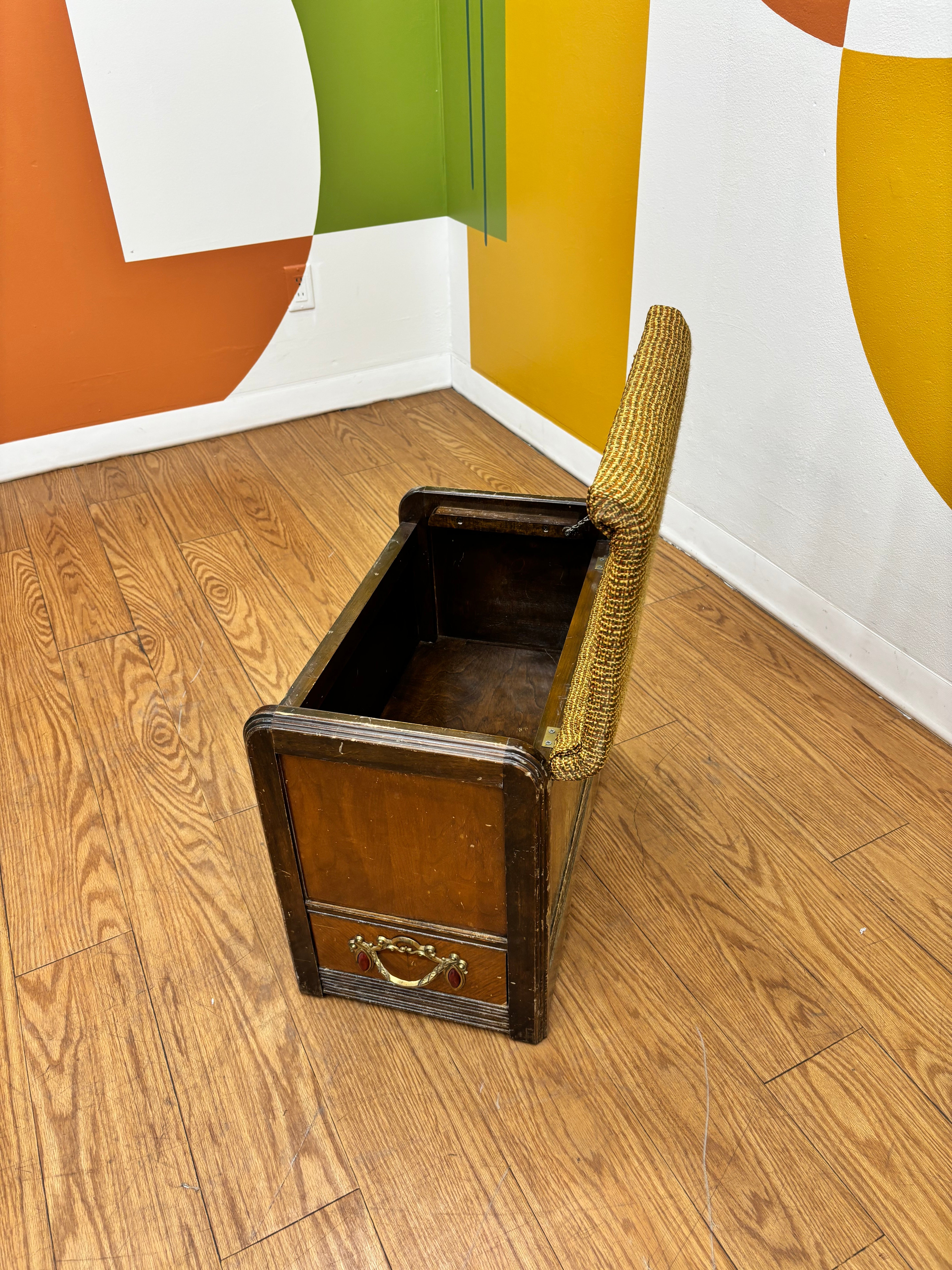 Wood Ottoman
