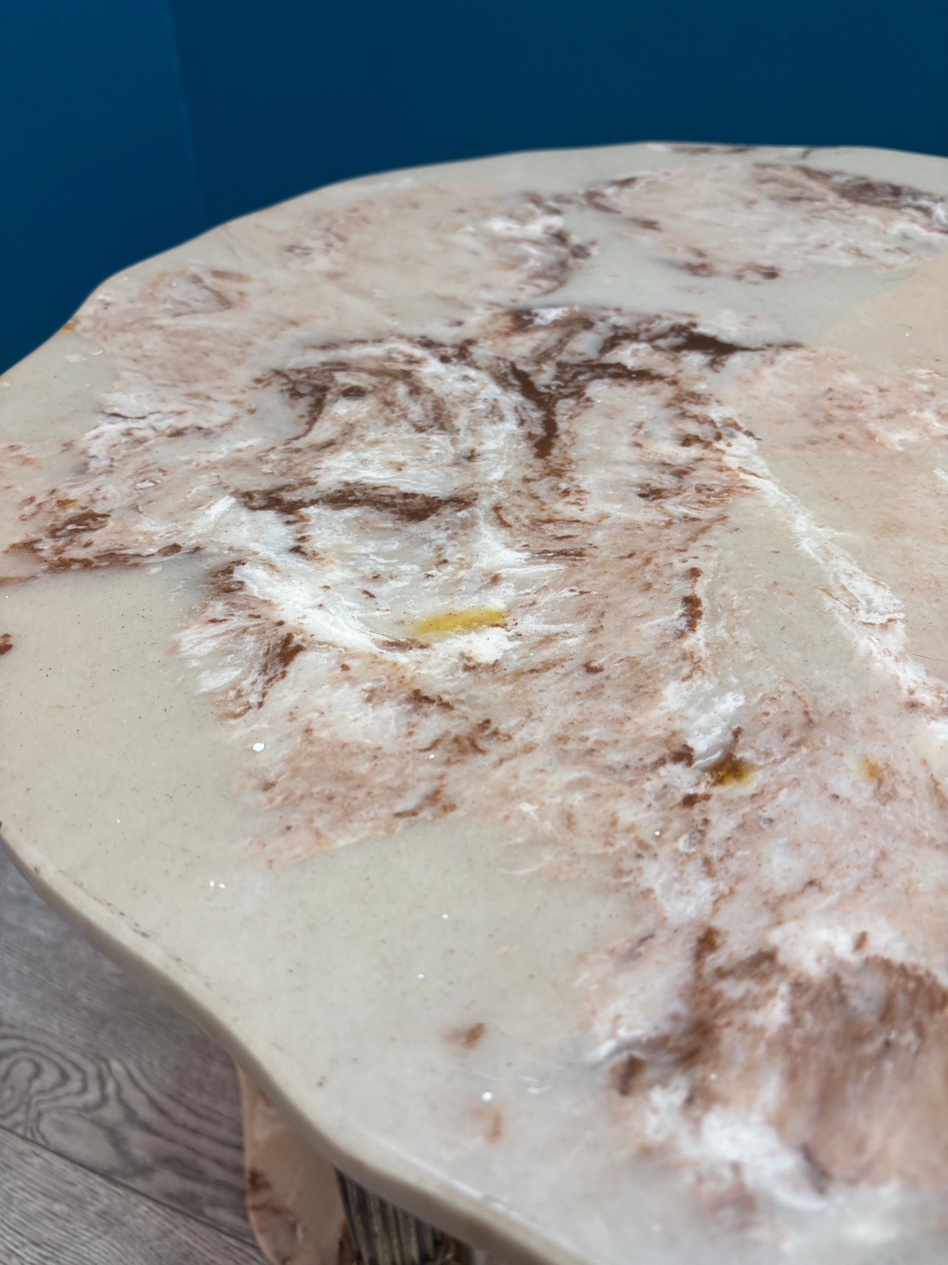 Round Marble Side Table