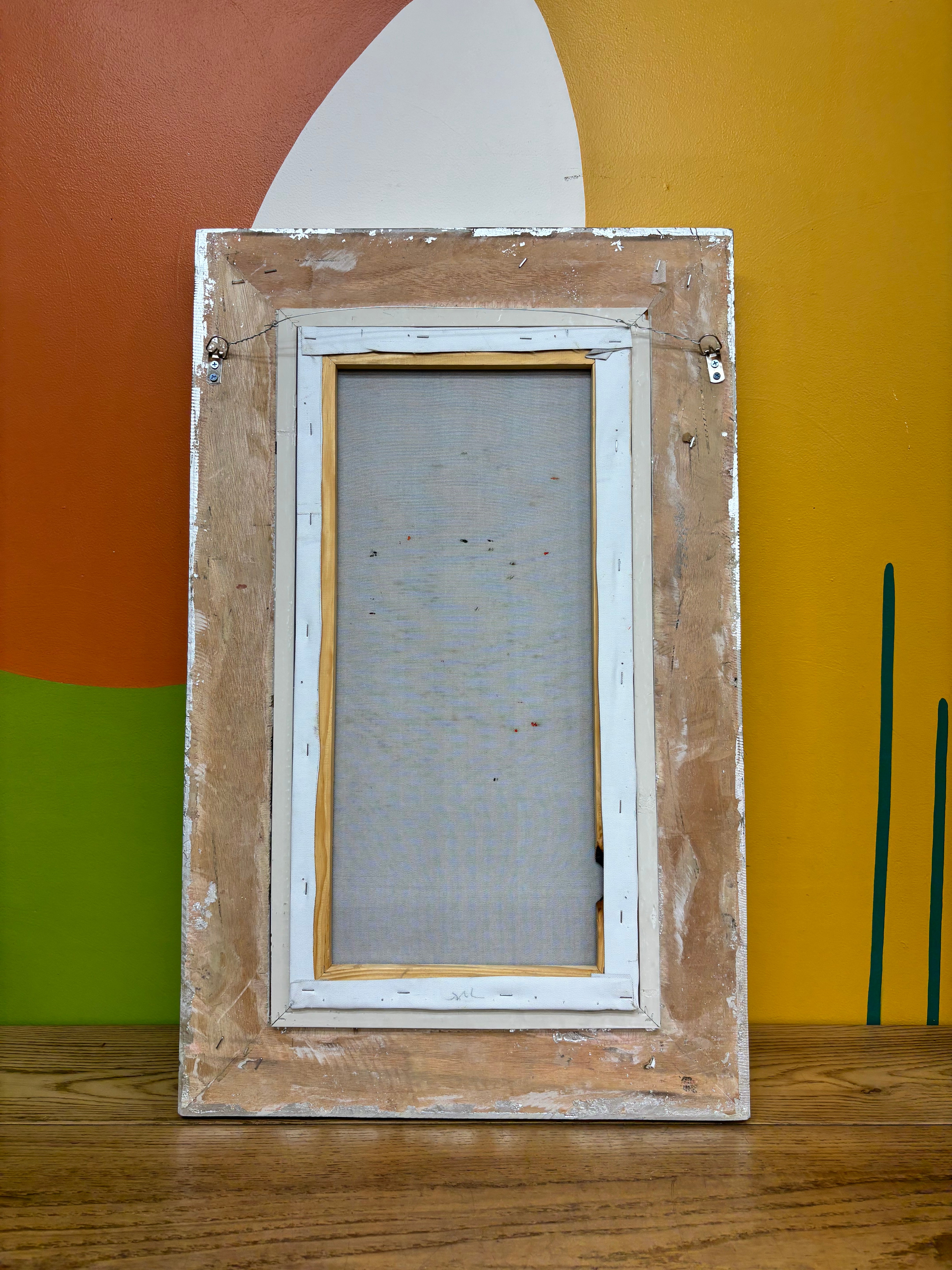 Framed Floral Painting