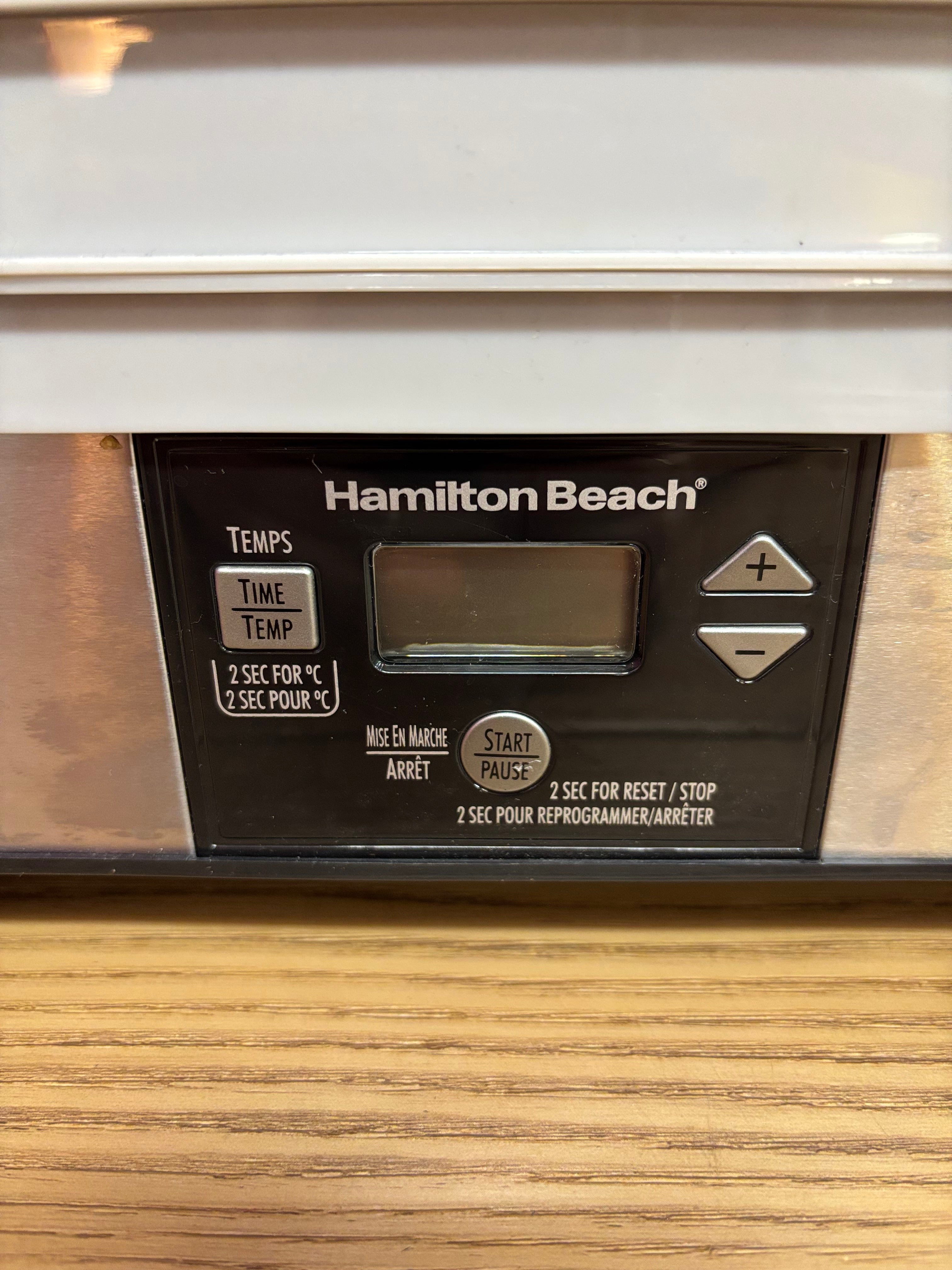 Hamilton Beach Digital Food Dehydrator