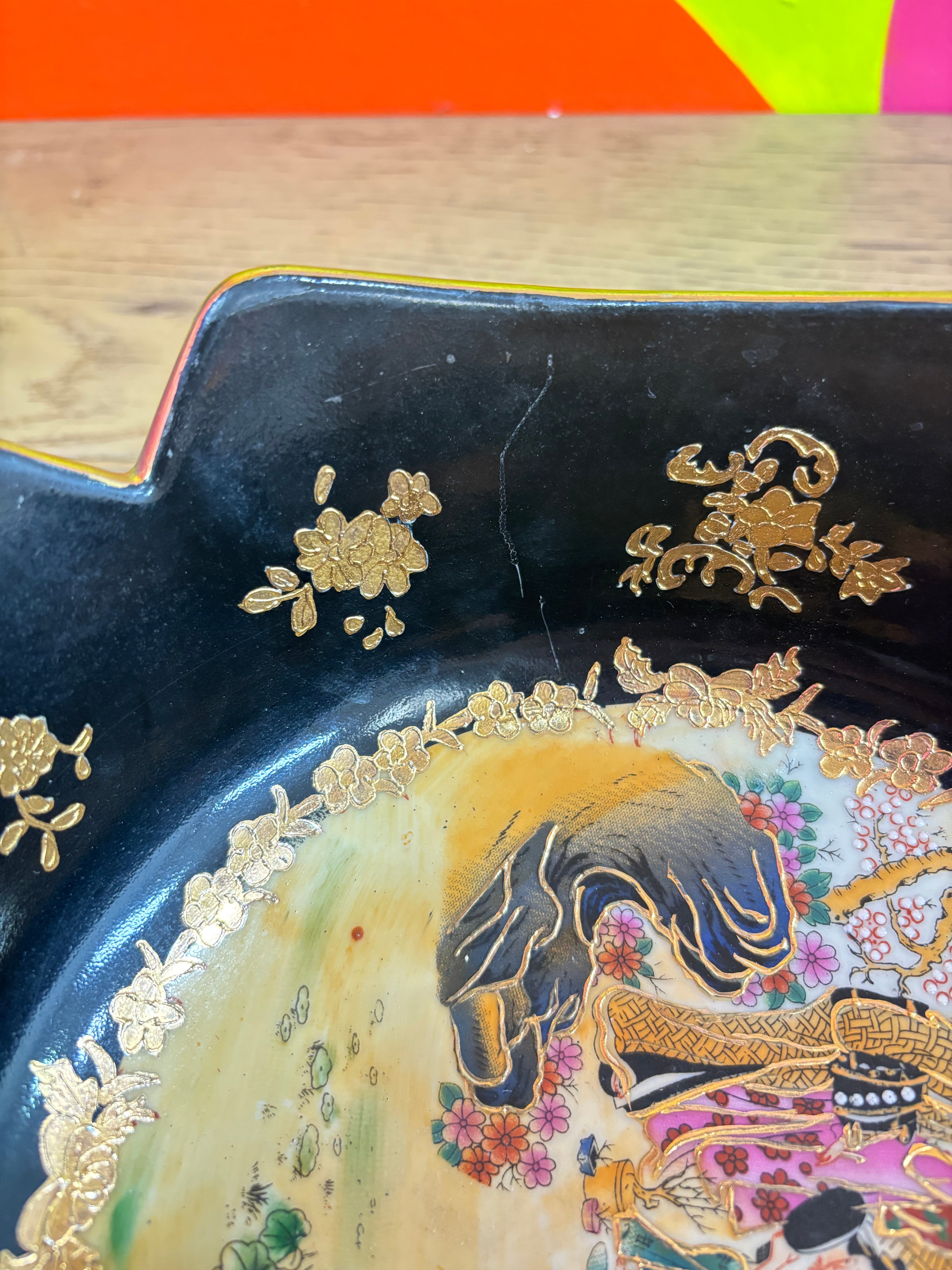 Satsuma Decorative Bowl