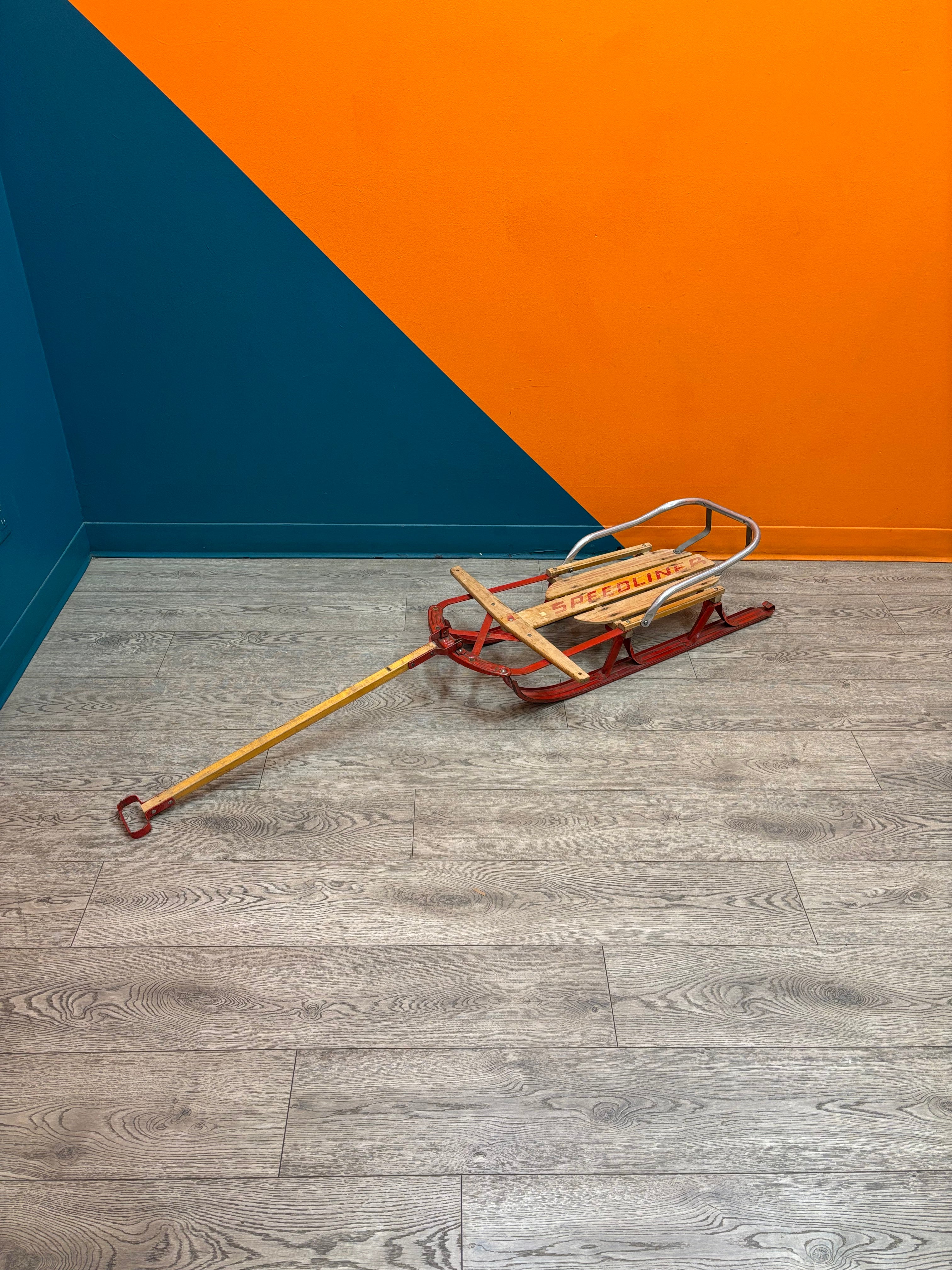 Wood Speedliner Sled