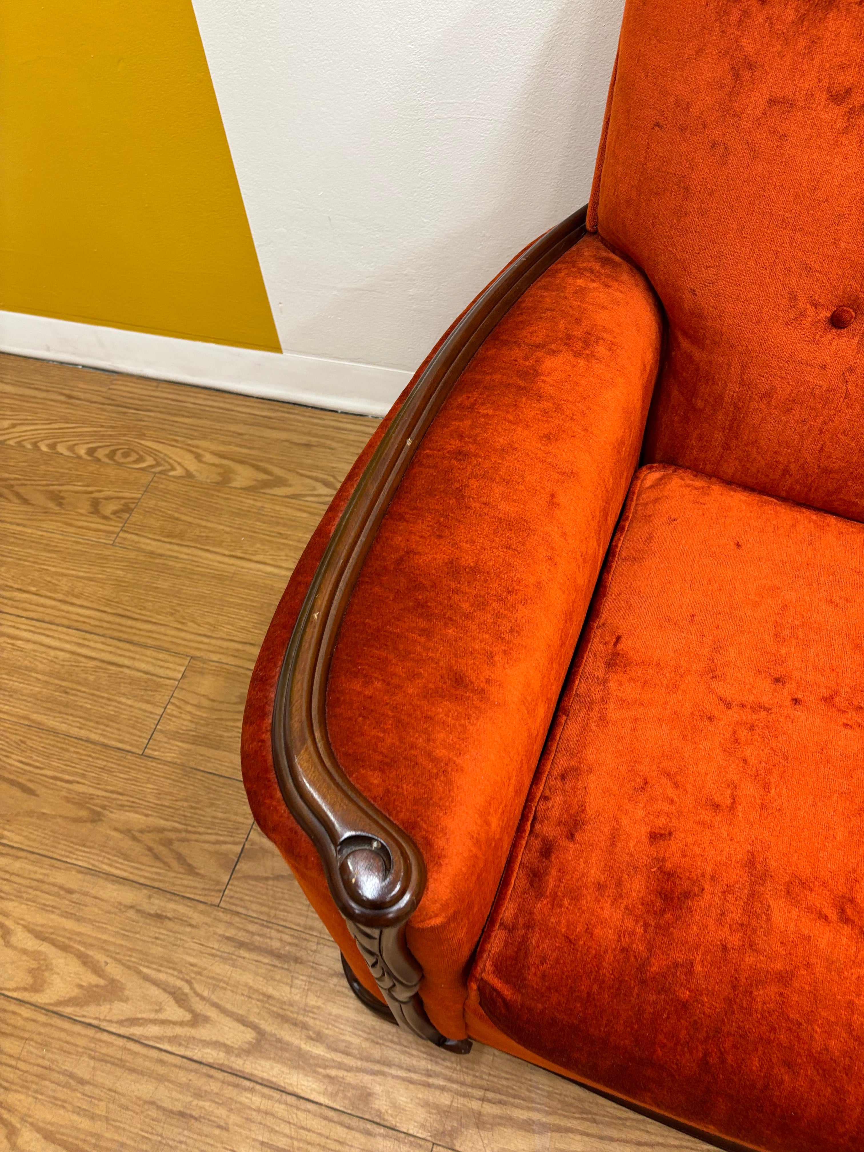 Orange Armchair