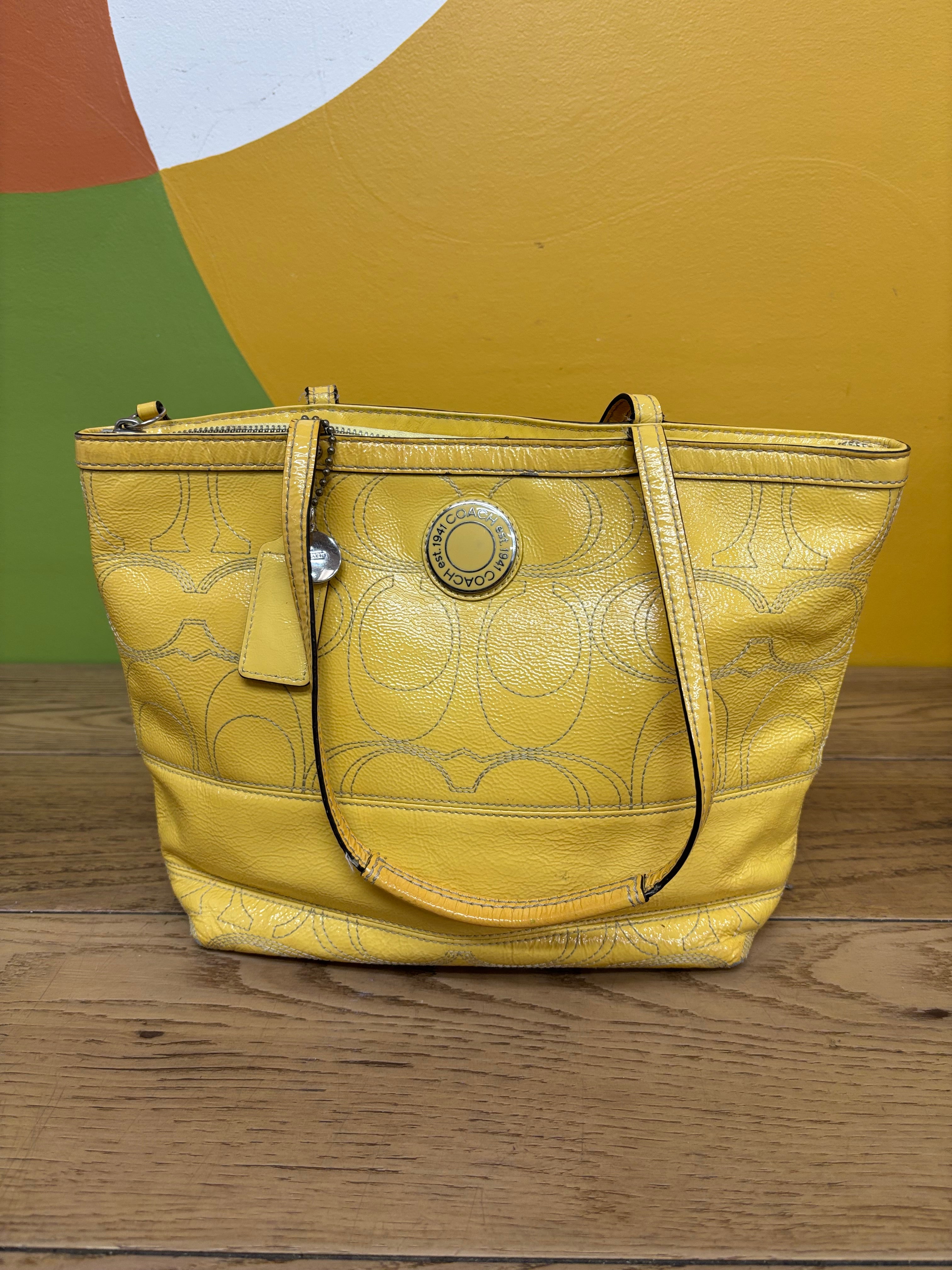 Yellow Tote Bag