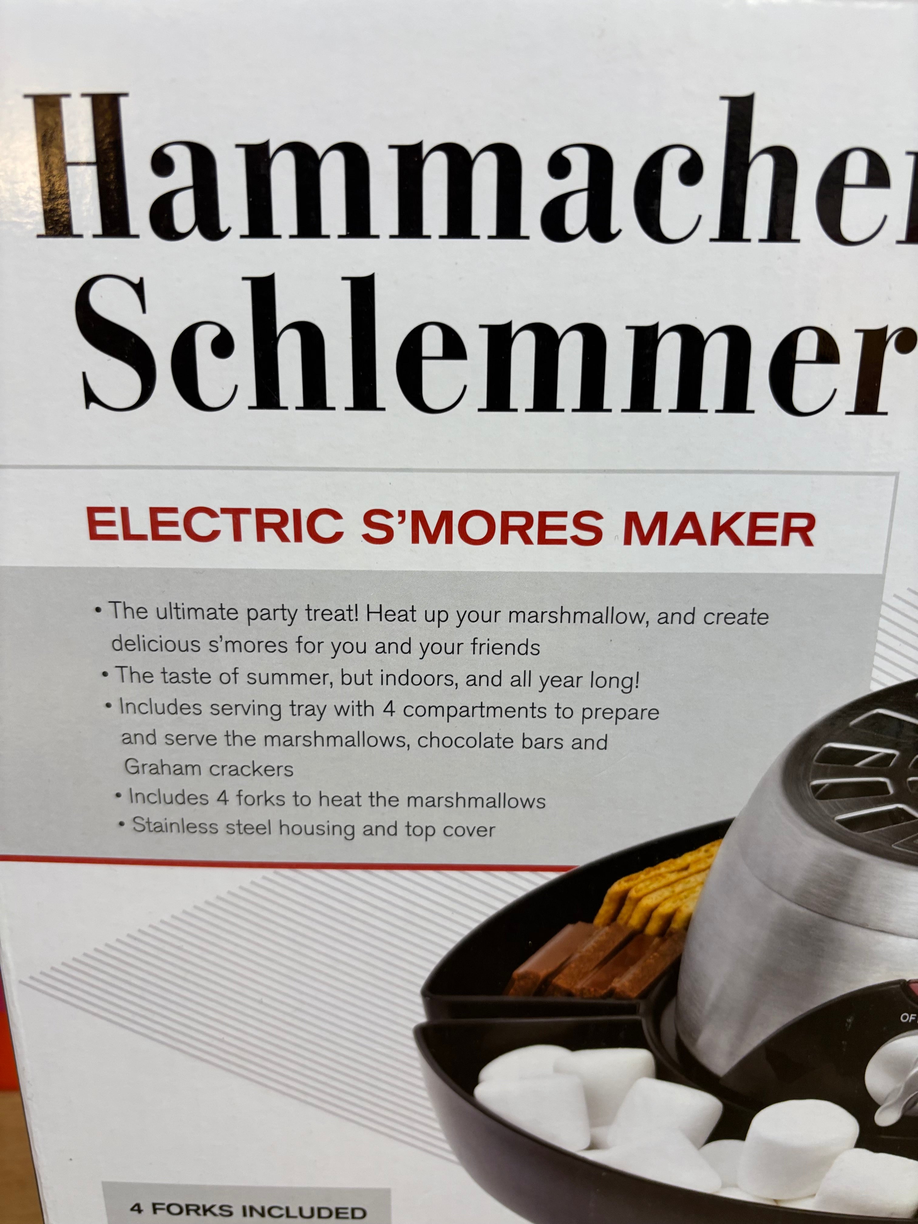 Hammacher Schlemmer Electric S'mores Maker