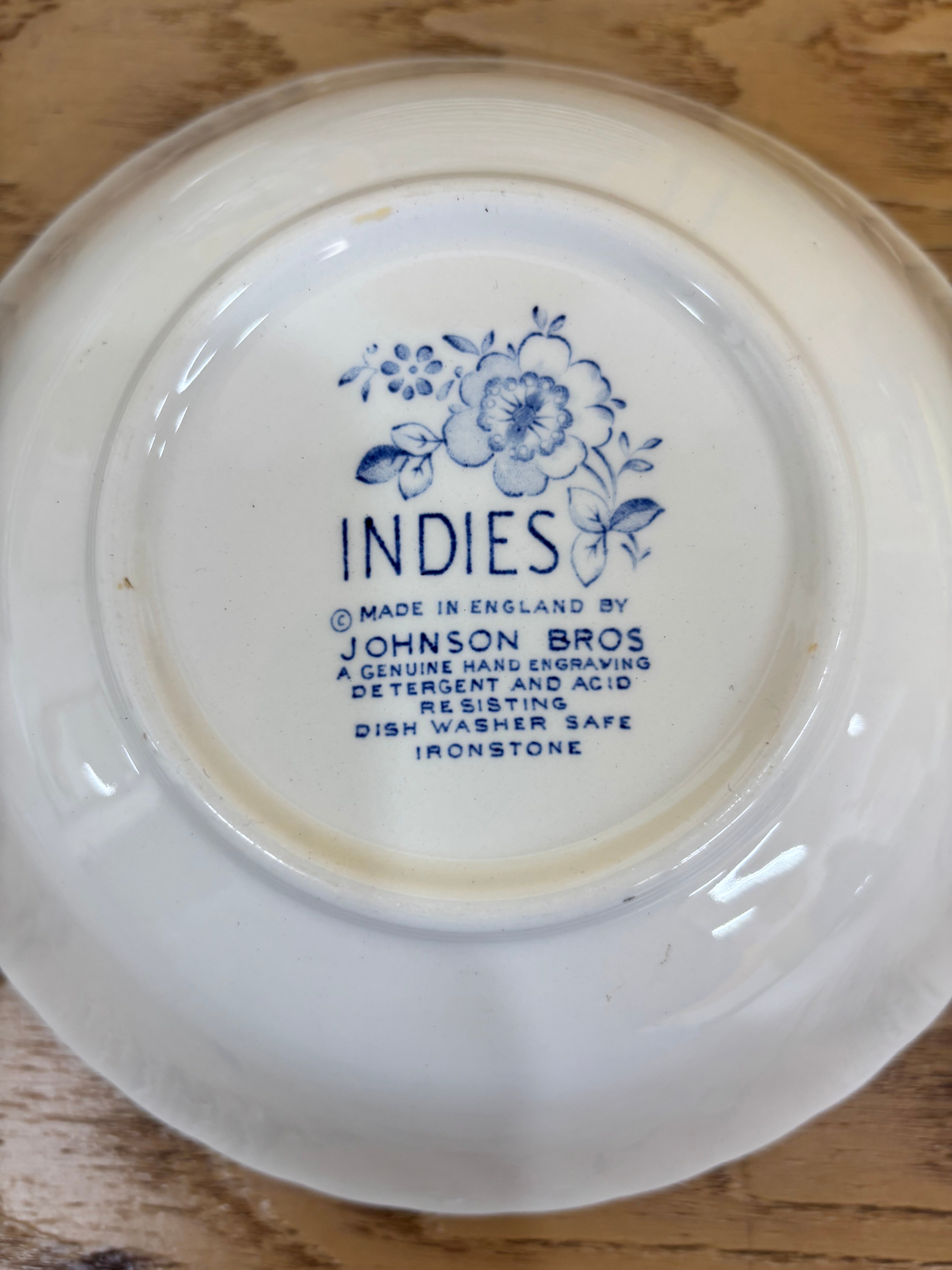 Blue and White Dinner Set