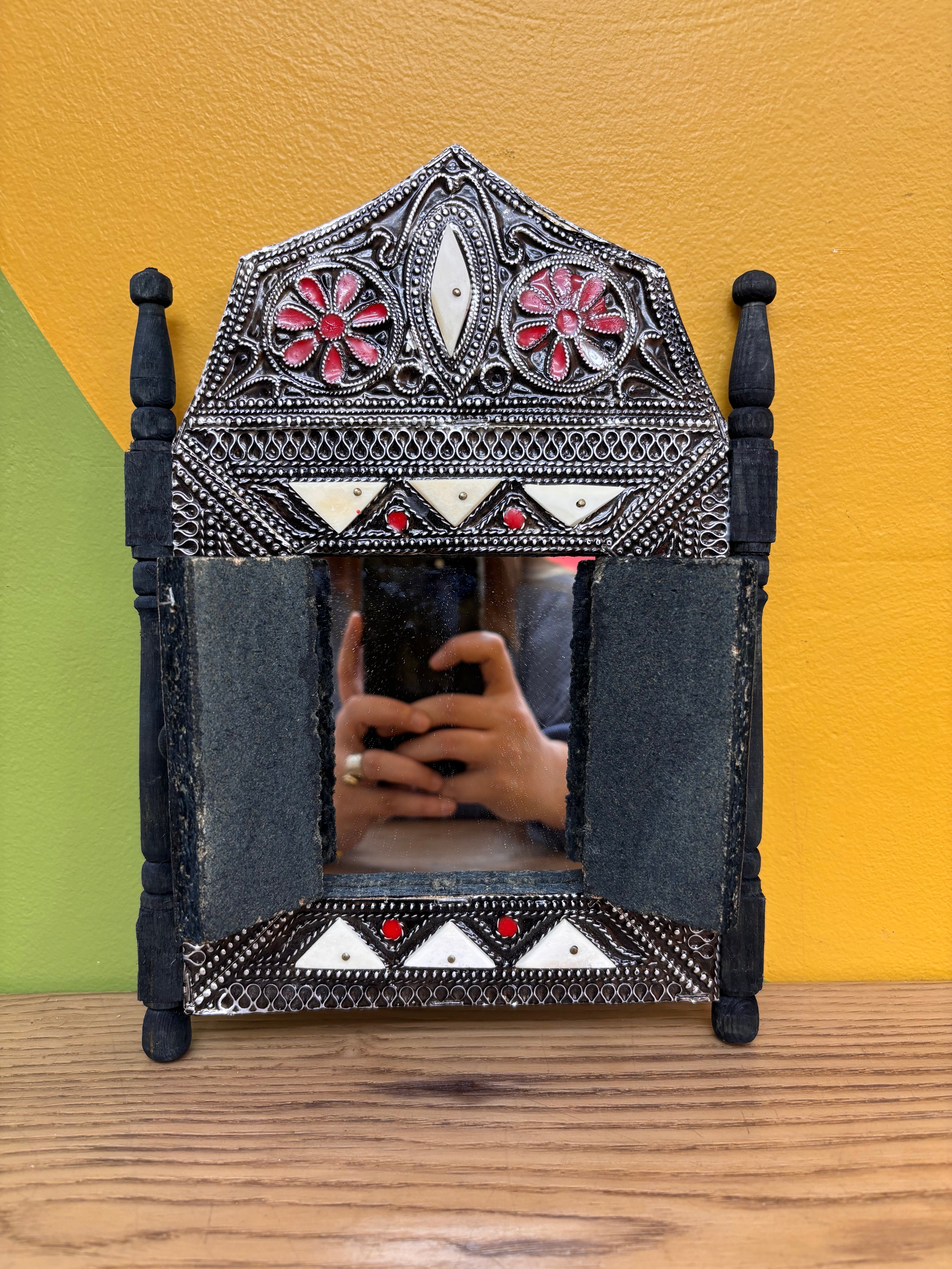 Wall Mirror with Doors