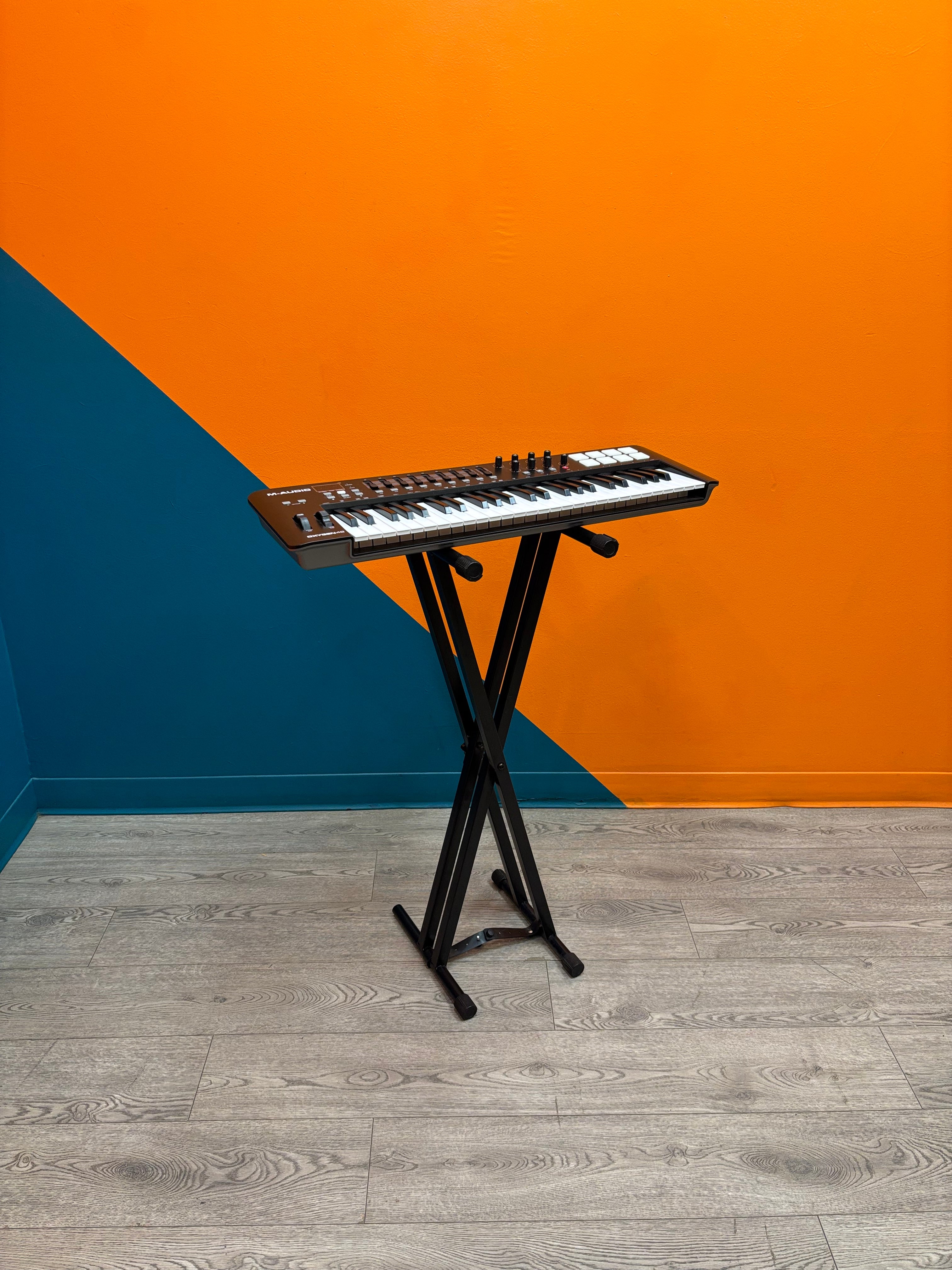M-Audio Oxygen 49 USB Keyboard on Stand