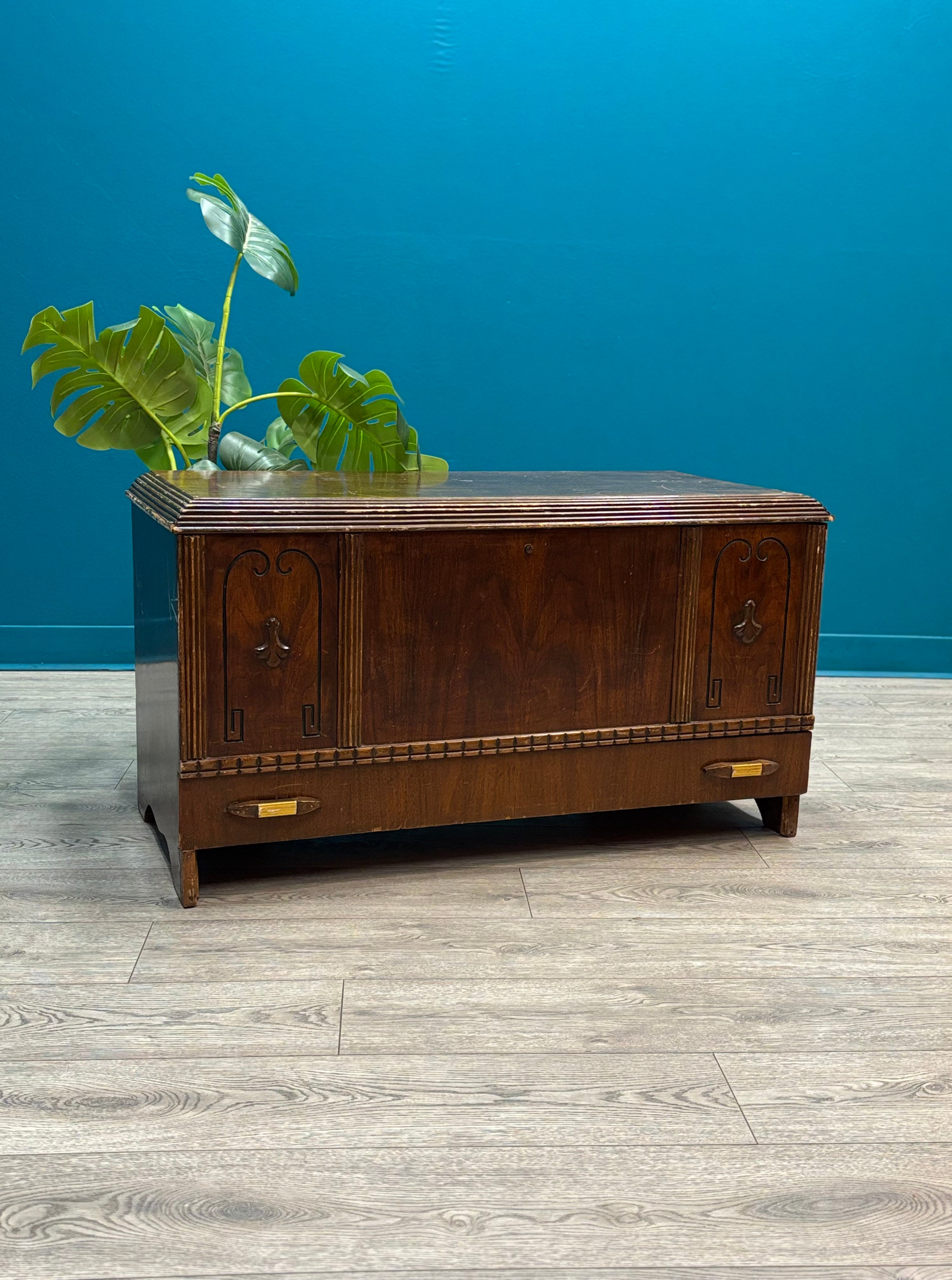Honderich Cedar Chest with Bottom Drawer