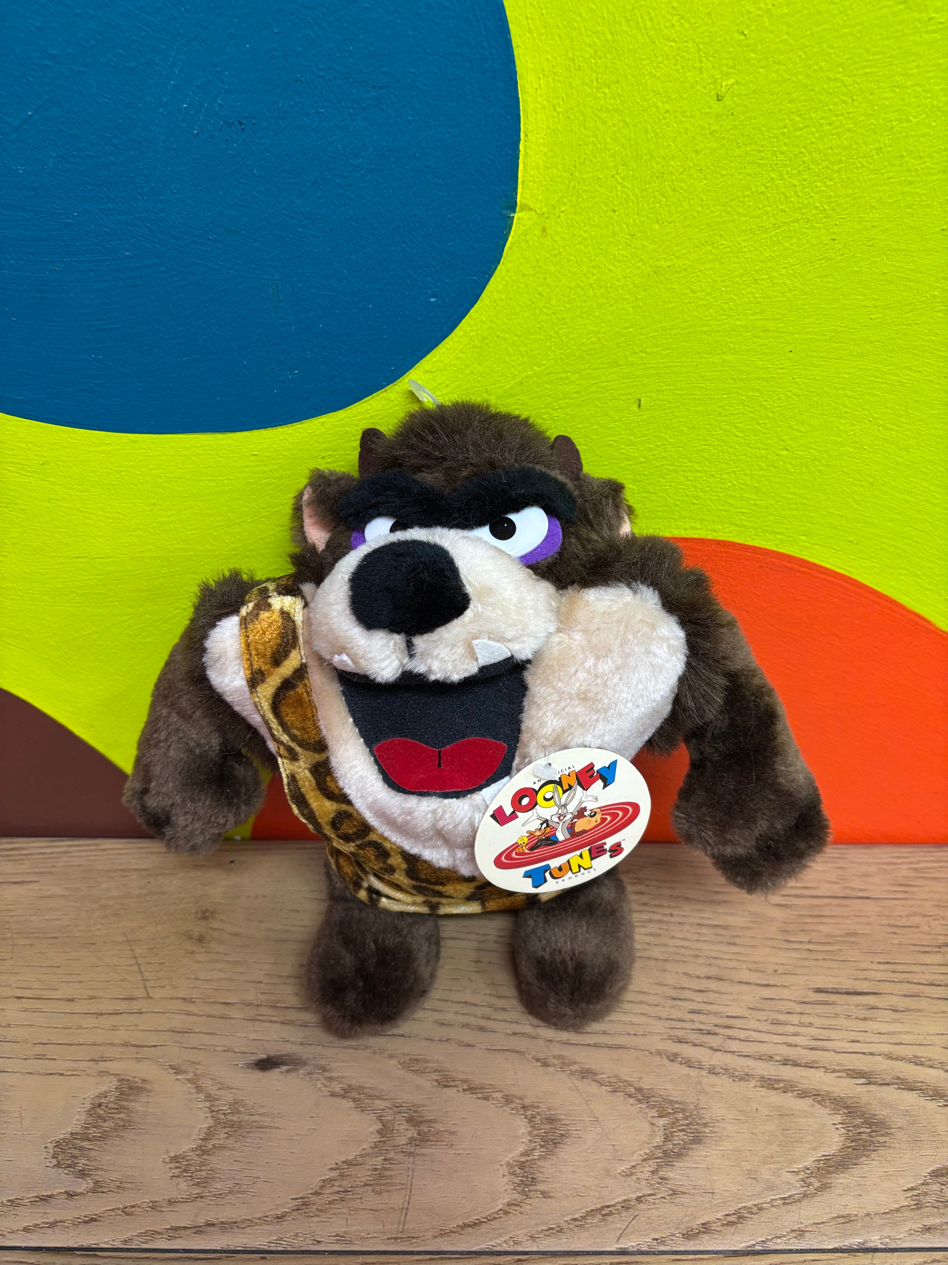 Looney Tunes Tasmanian Devil (Caveman) Plushie
