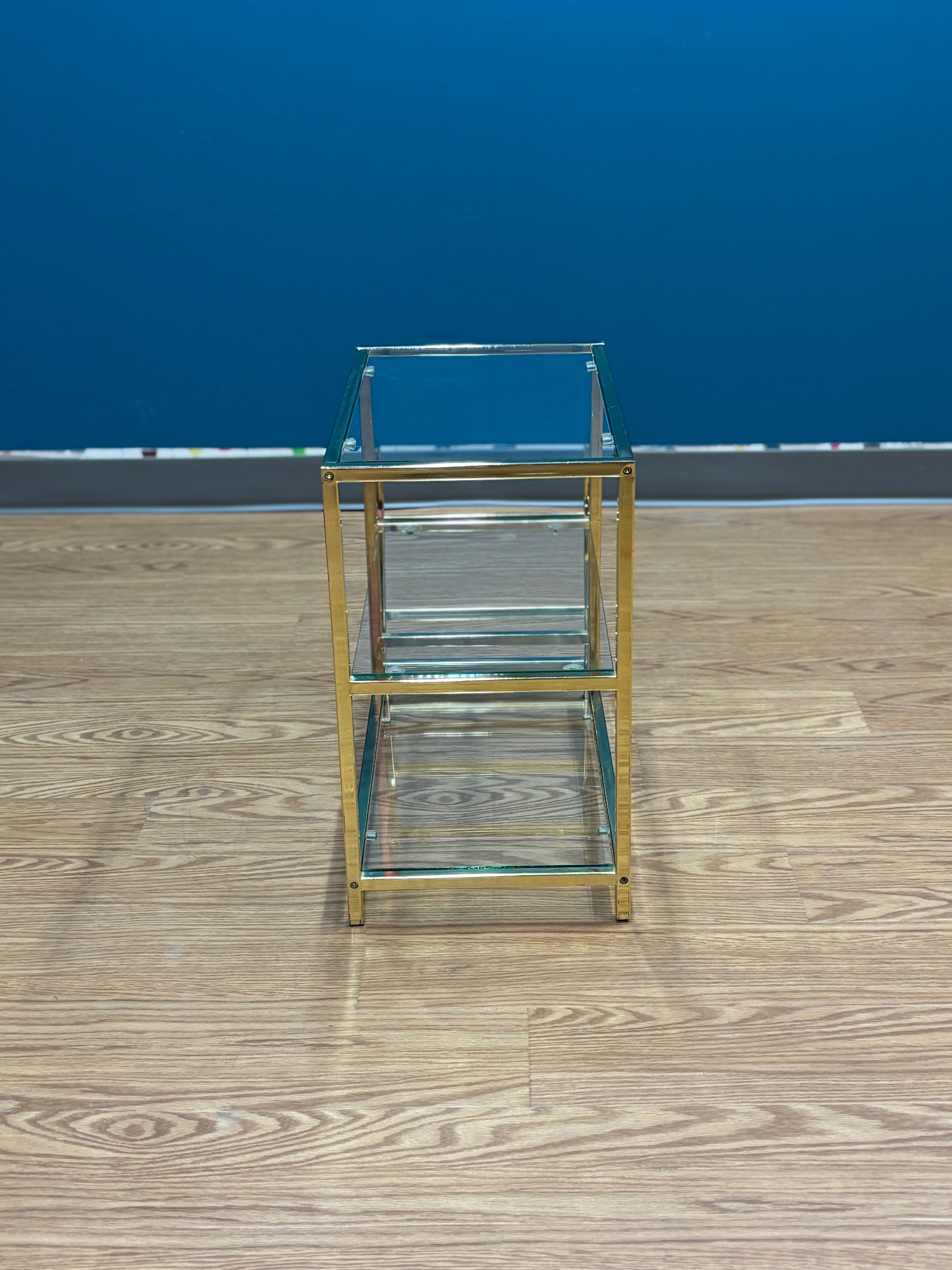 Glass and Brass Table