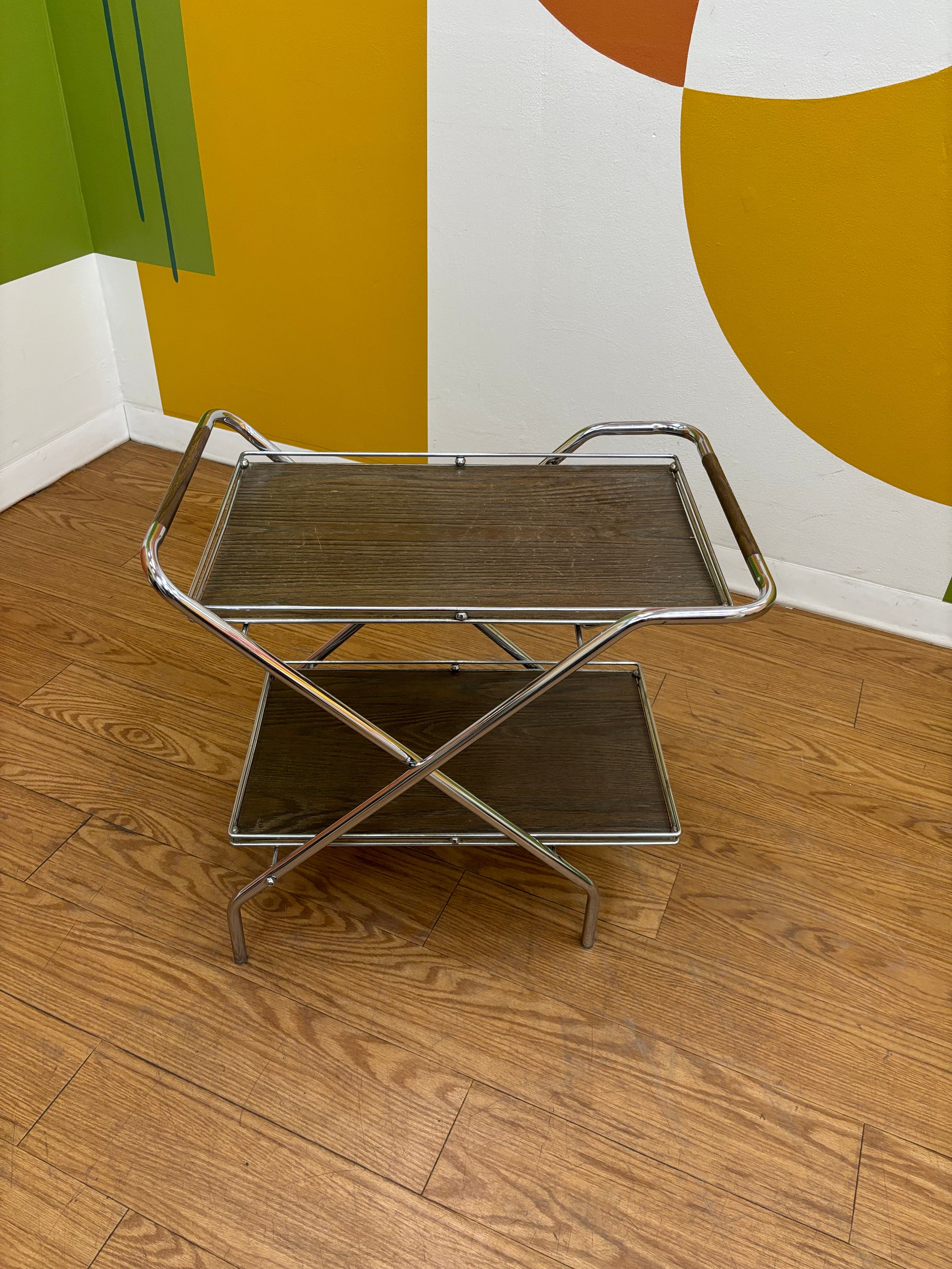 Folding Tea Cart