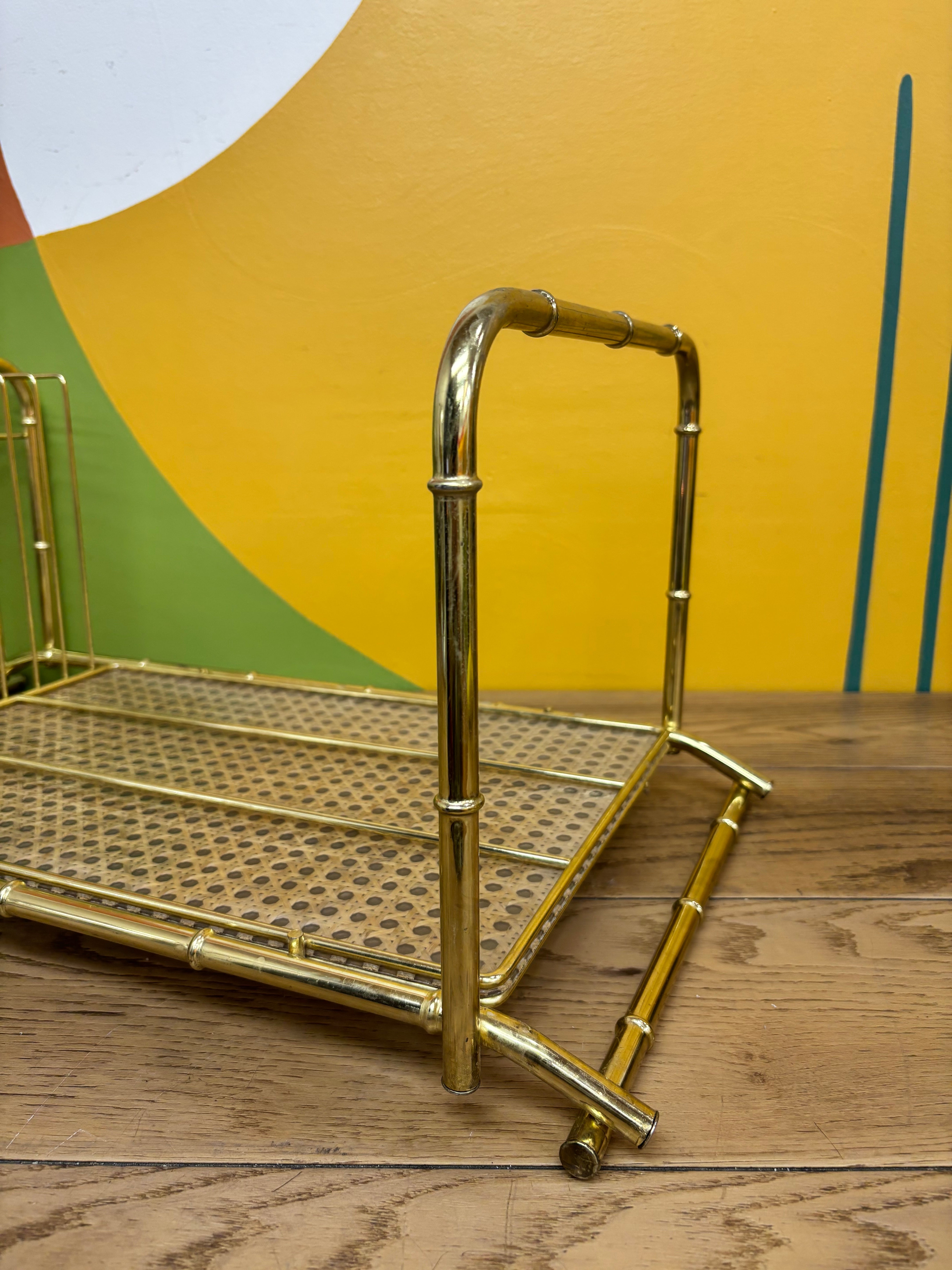 Gold Metal Rack