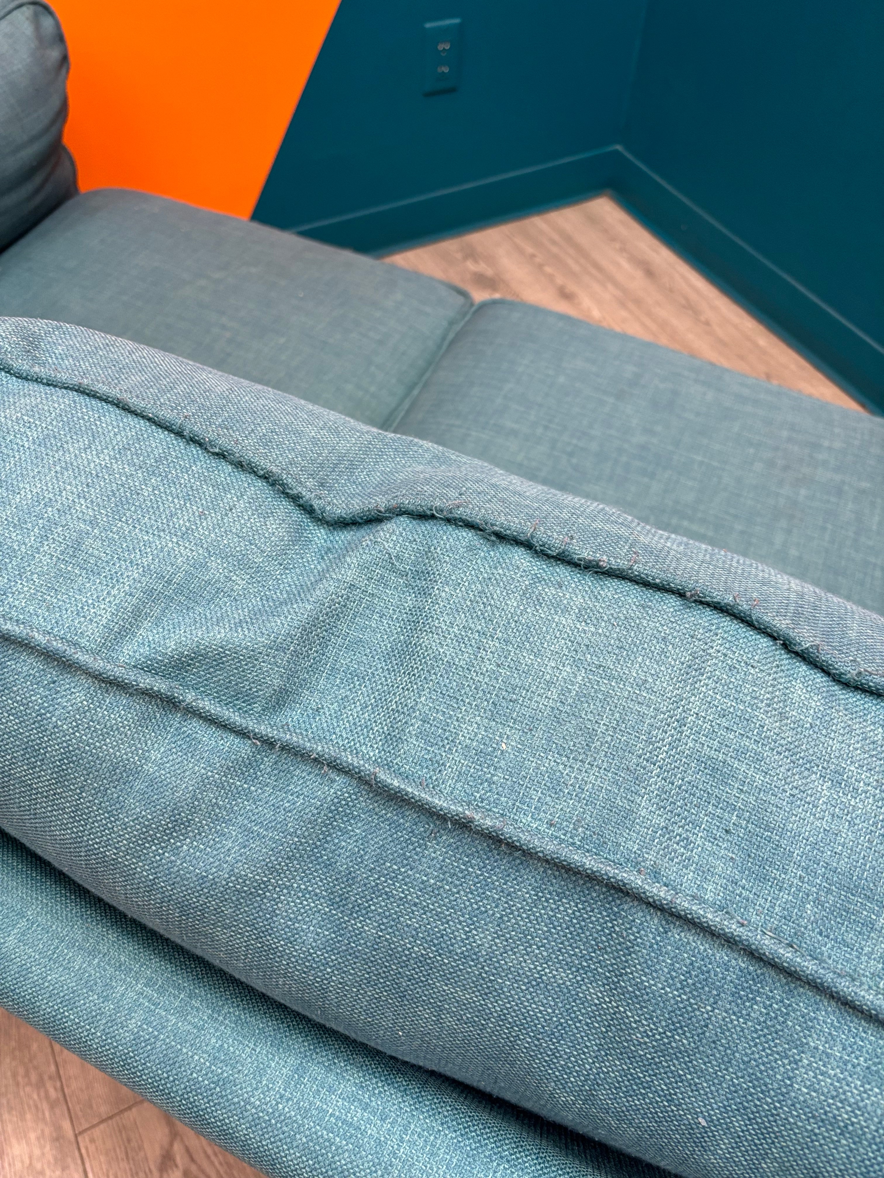 Teal Sofa