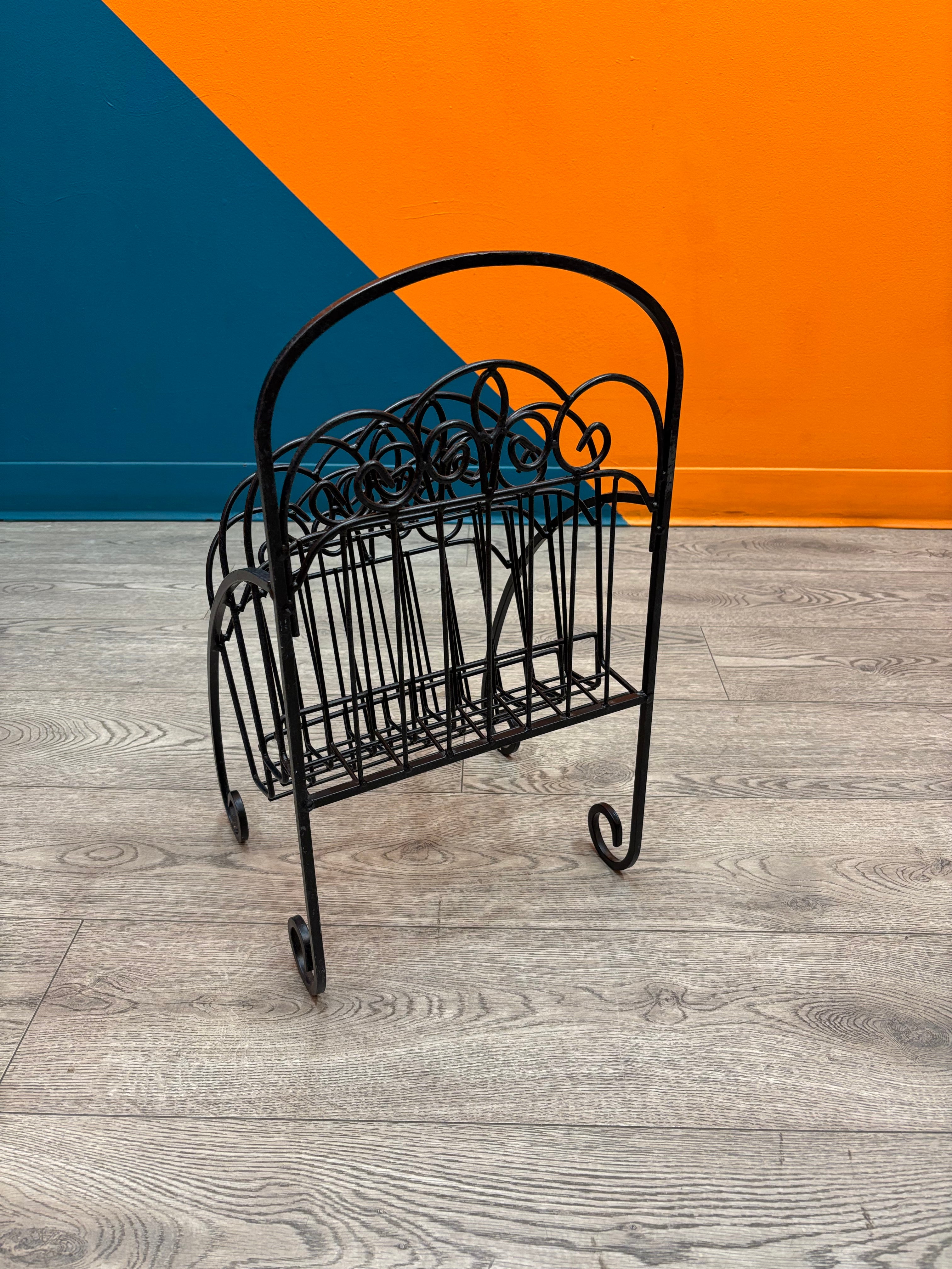 Metal Magazine Rack