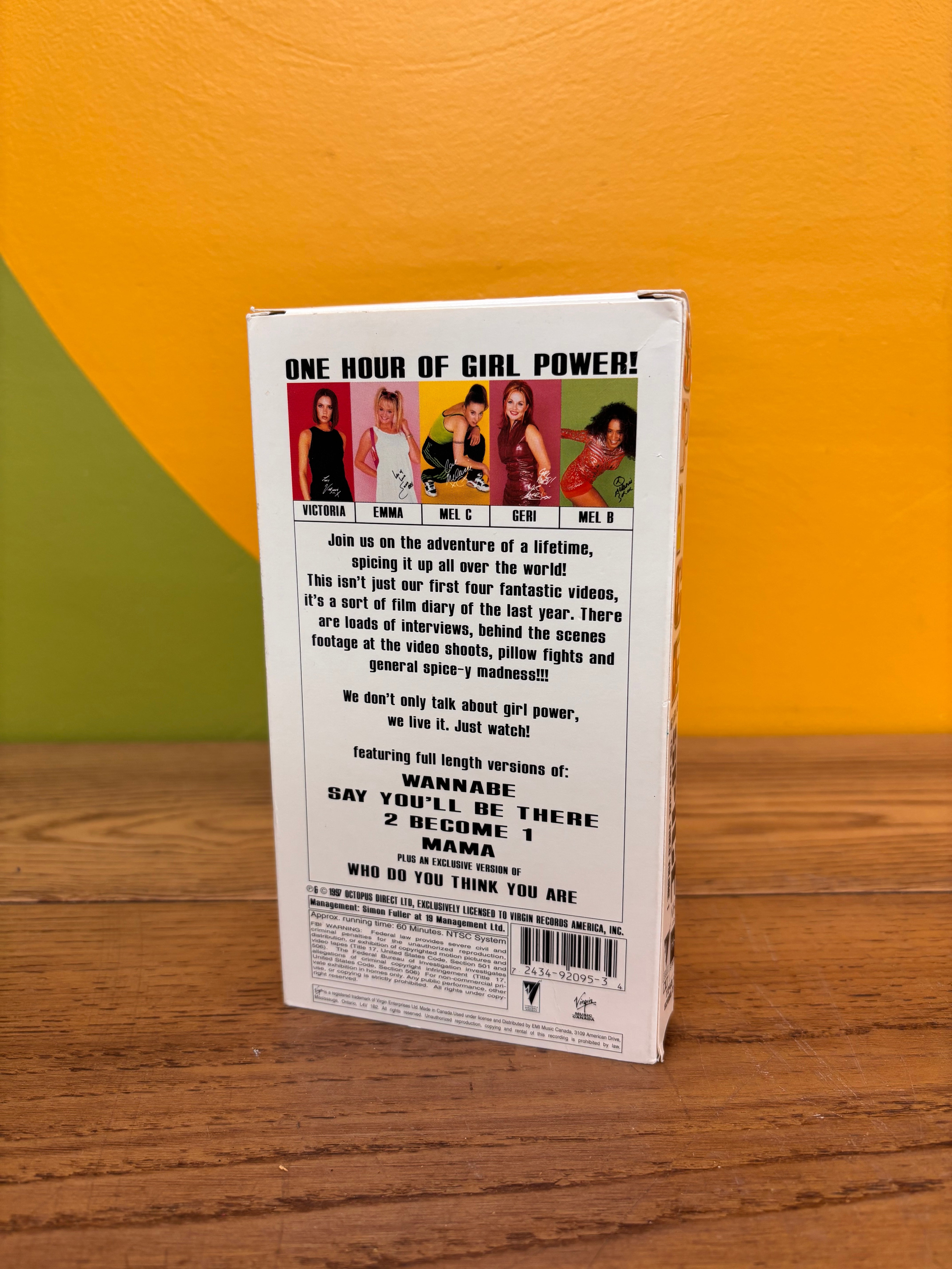 Spice Girls: One Hour of Girl Power VHS 1997