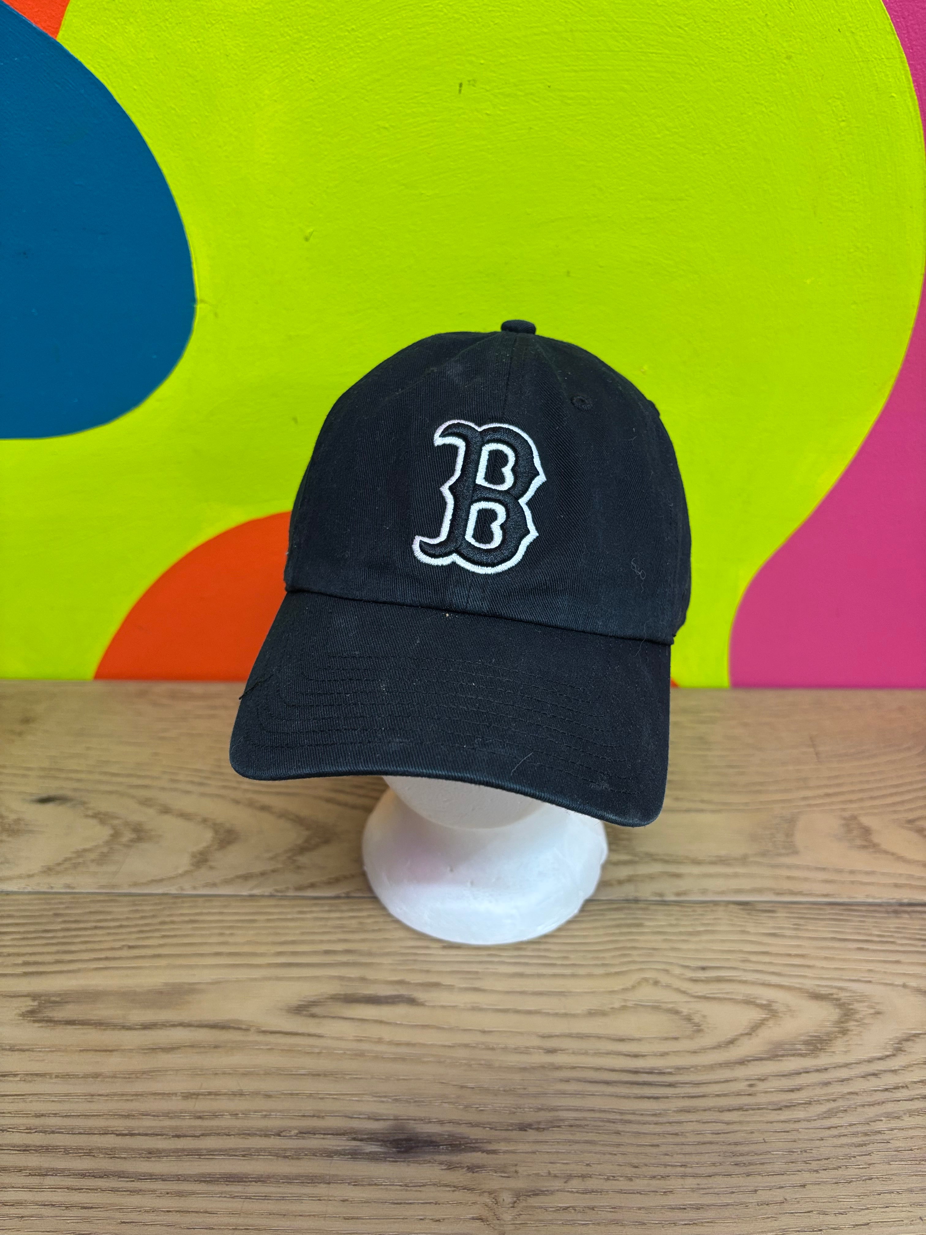 Black Boston Red Sox Baseball Cap - One Size